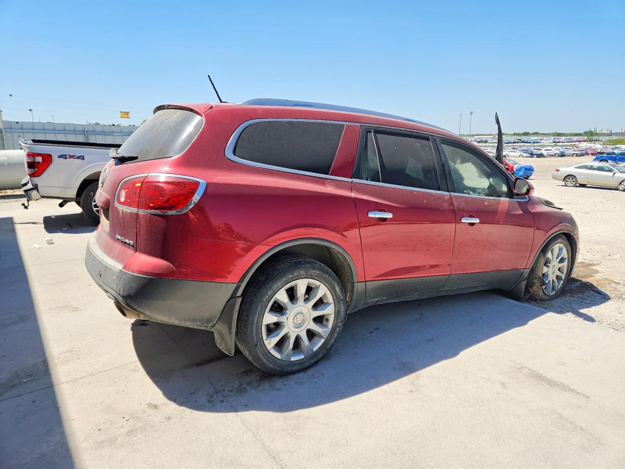2012 Buick Enclave Maroon vin: 5GAKVDED6CJ235273