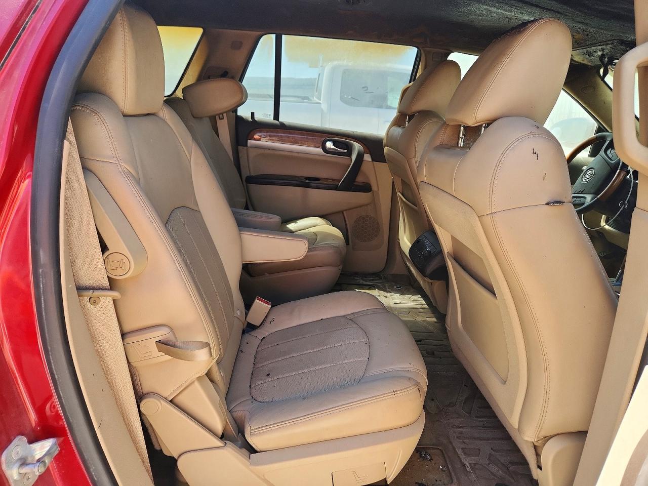 2012 Buick Enclave Maroon vin: 5GAKVDED6CJ235273