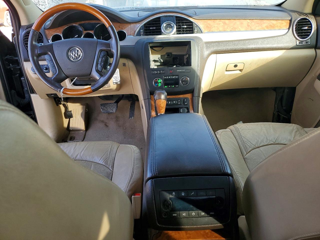 2012 Buick Enclave Black vin: 5GAKVDED8CJ203568