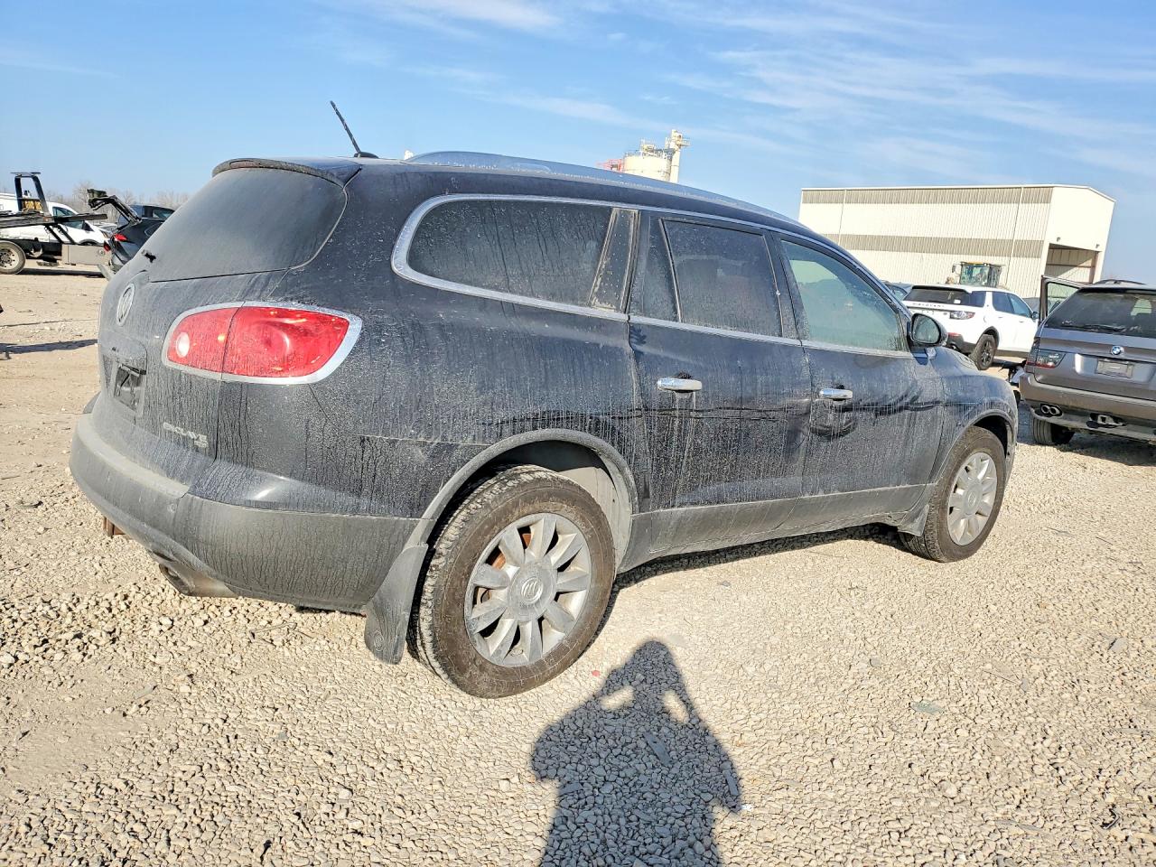 2012 Buick Enclave Black vin: 5GAKVDED8CJ203568