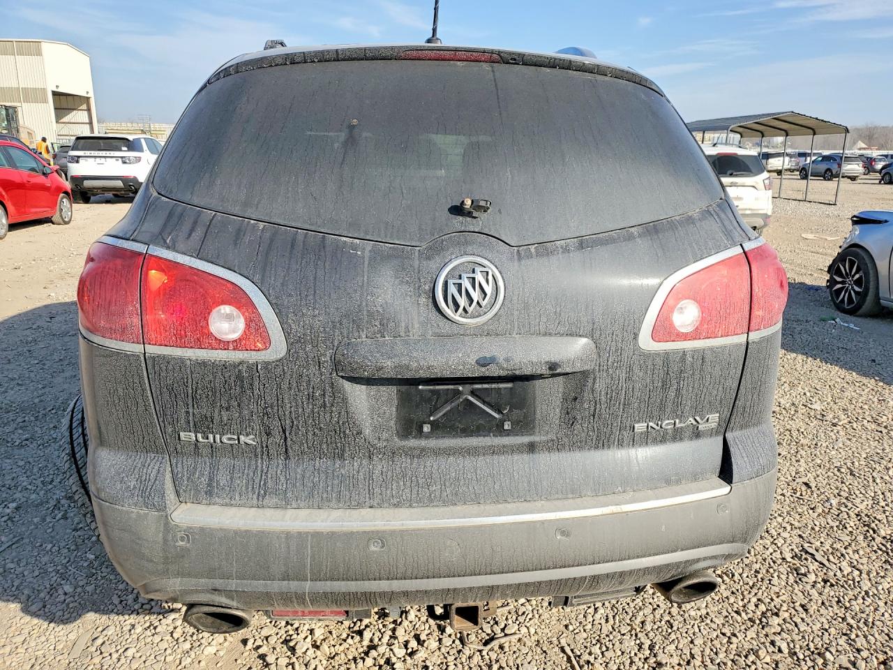 2012 Buick Enclave Black vin: 5GAKVDED8CJ203568