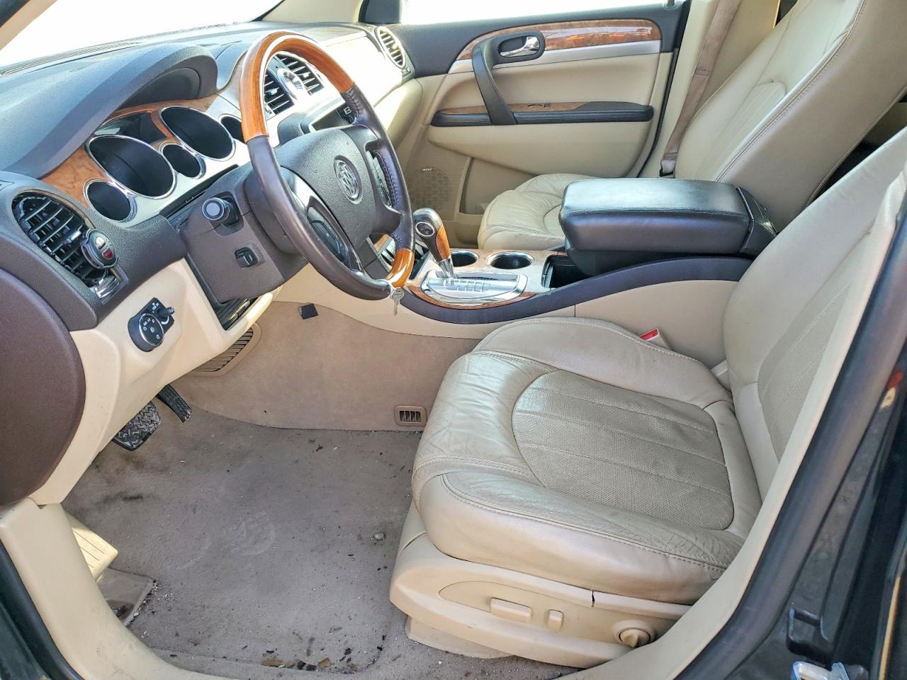 2012 Buick Enclave Black vin: 5GAKVDED8CJ203568