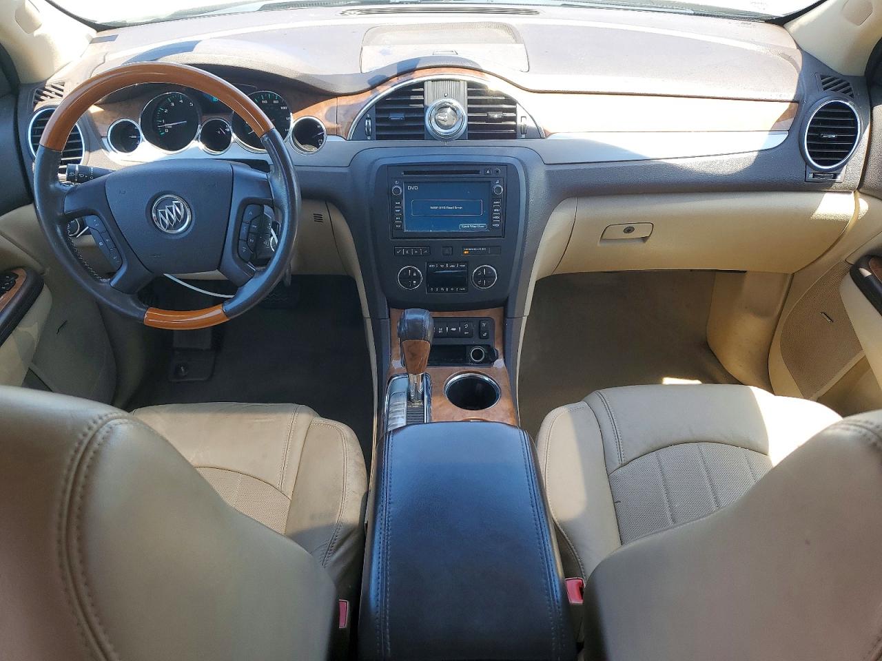 2012 Buick Enclave White vin: 5GAKVDED9CJ305445
