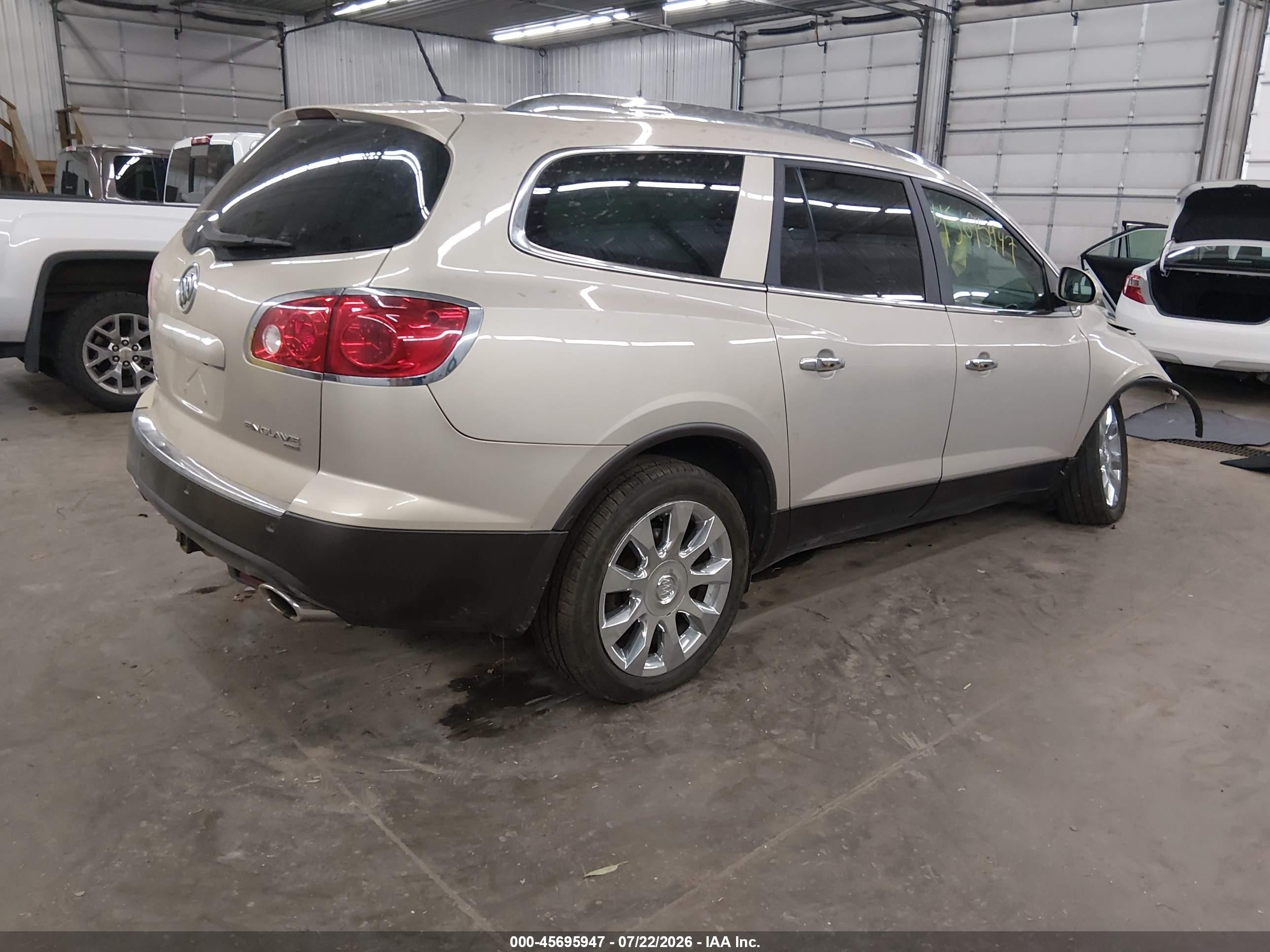 2012 Buick Enclave Premium Beige vin: 5GAKVDEDXCJ122930