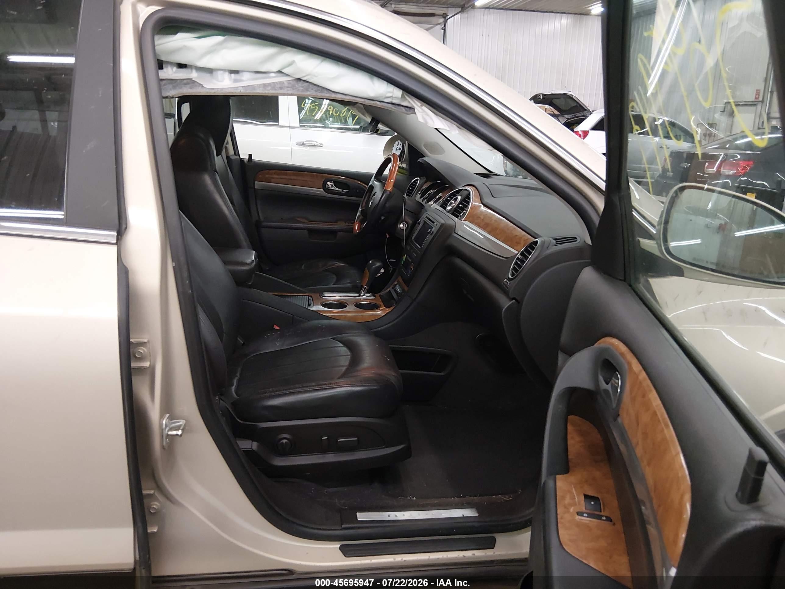 2012 Buick Enclave Premium Beige vin: 5GAKVDEDXCJ122930