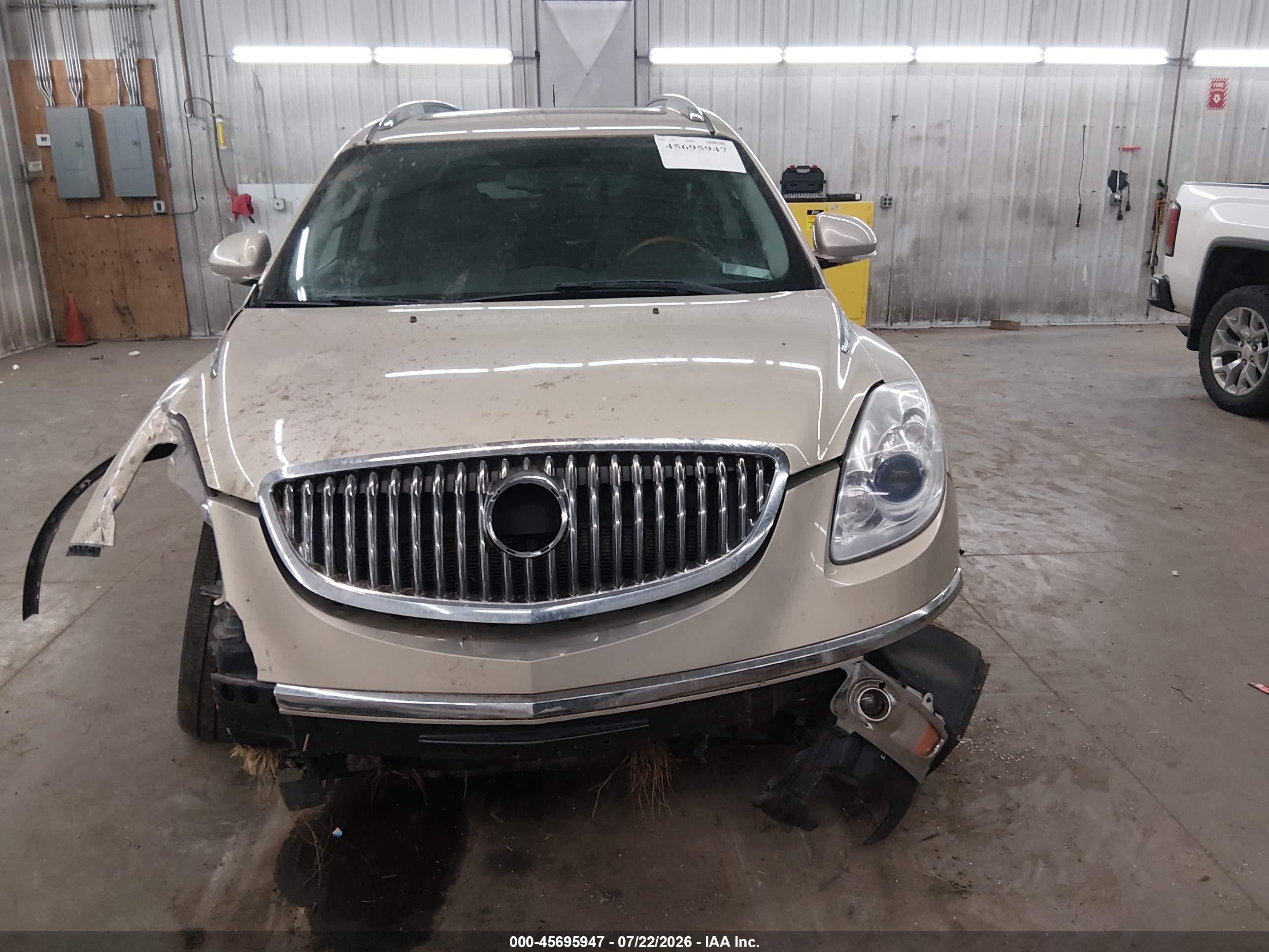 2012 Buick Enclave Premium Beige vin: 5GAKVDEDXCJ122930