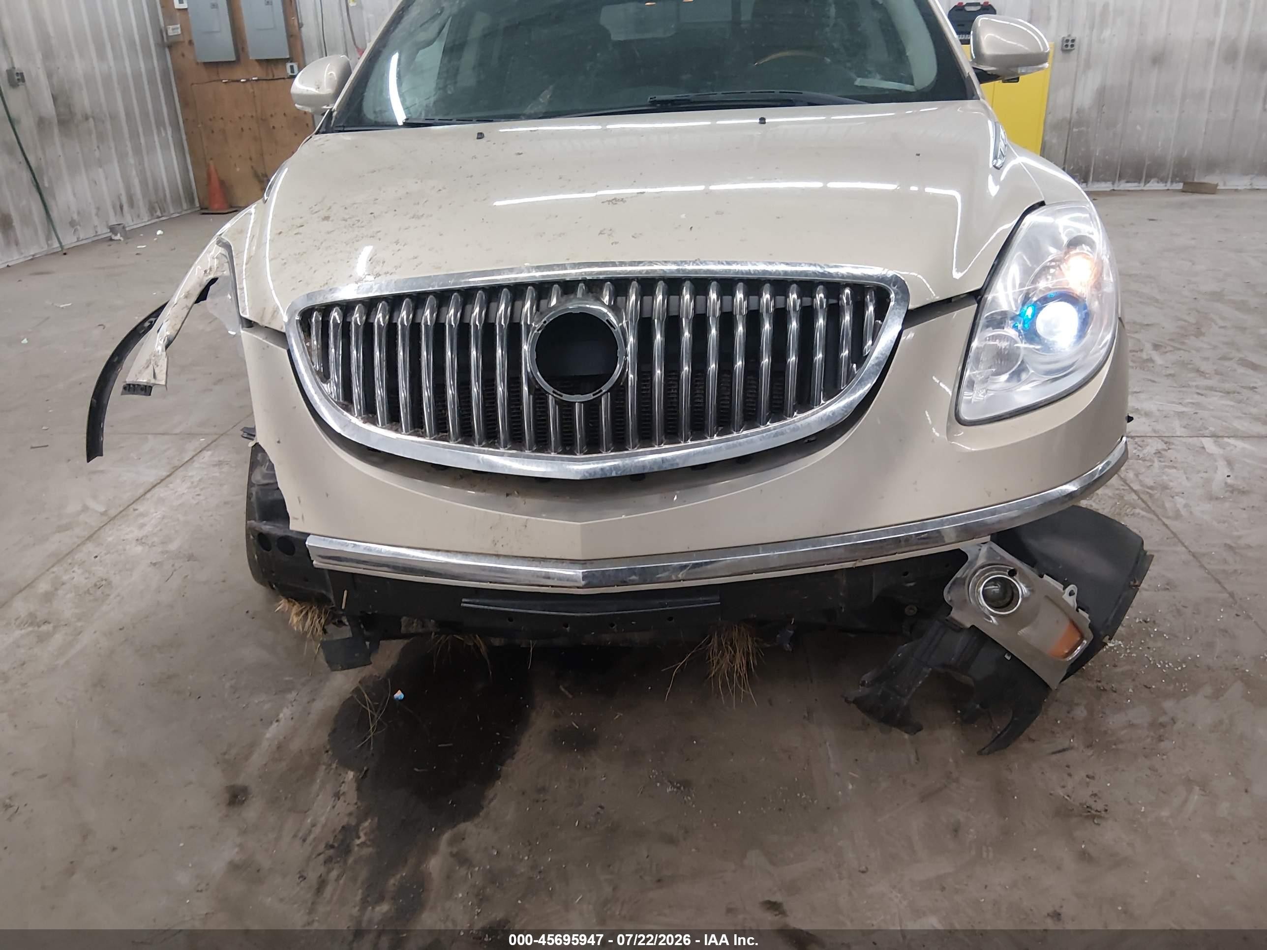 2012 Buick Enclave Premium Beige vin: 5GAKVDEDXCJ122930