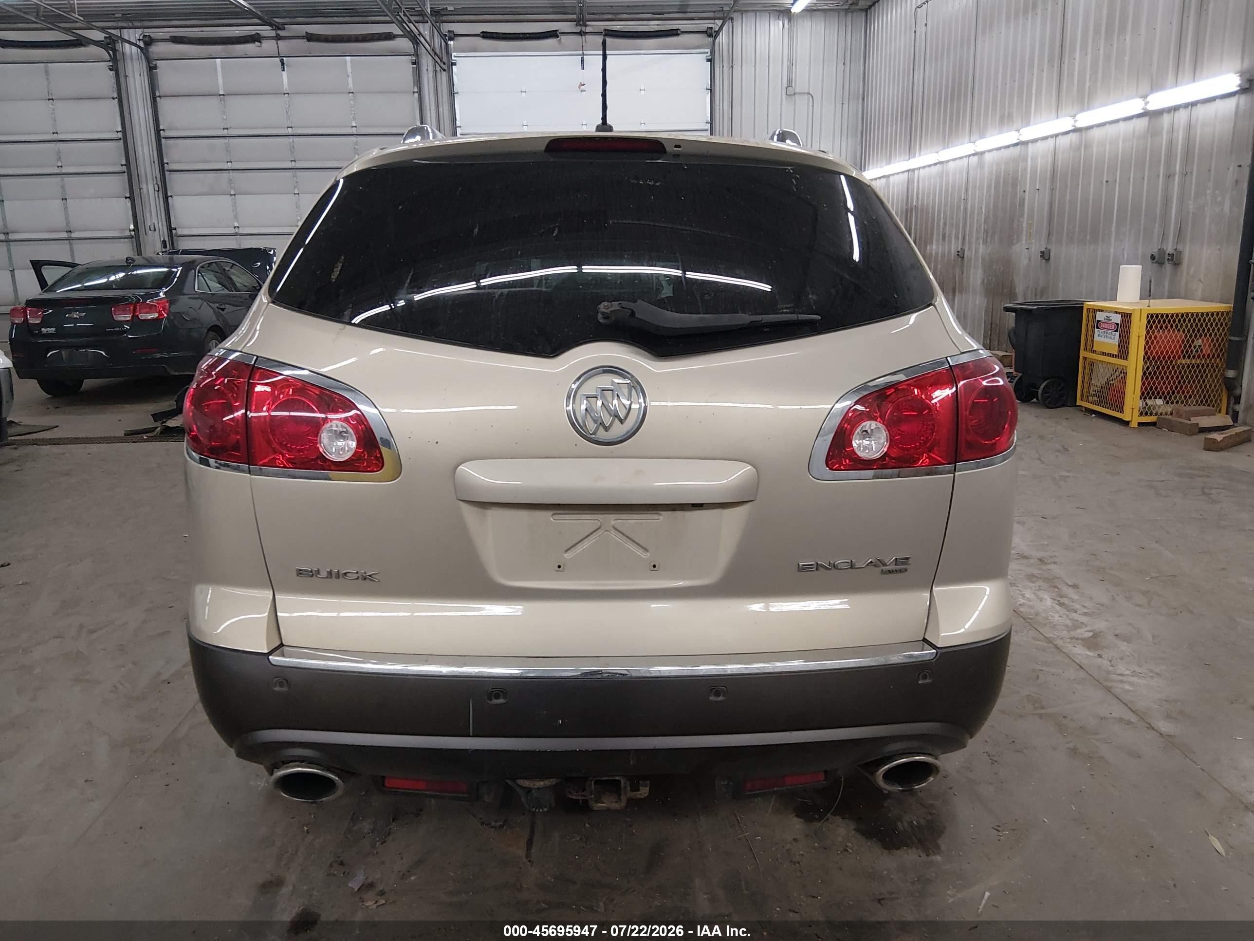 2012 Buick Enclave Premium Beige vin: 5GAKVDEDXCJ122930