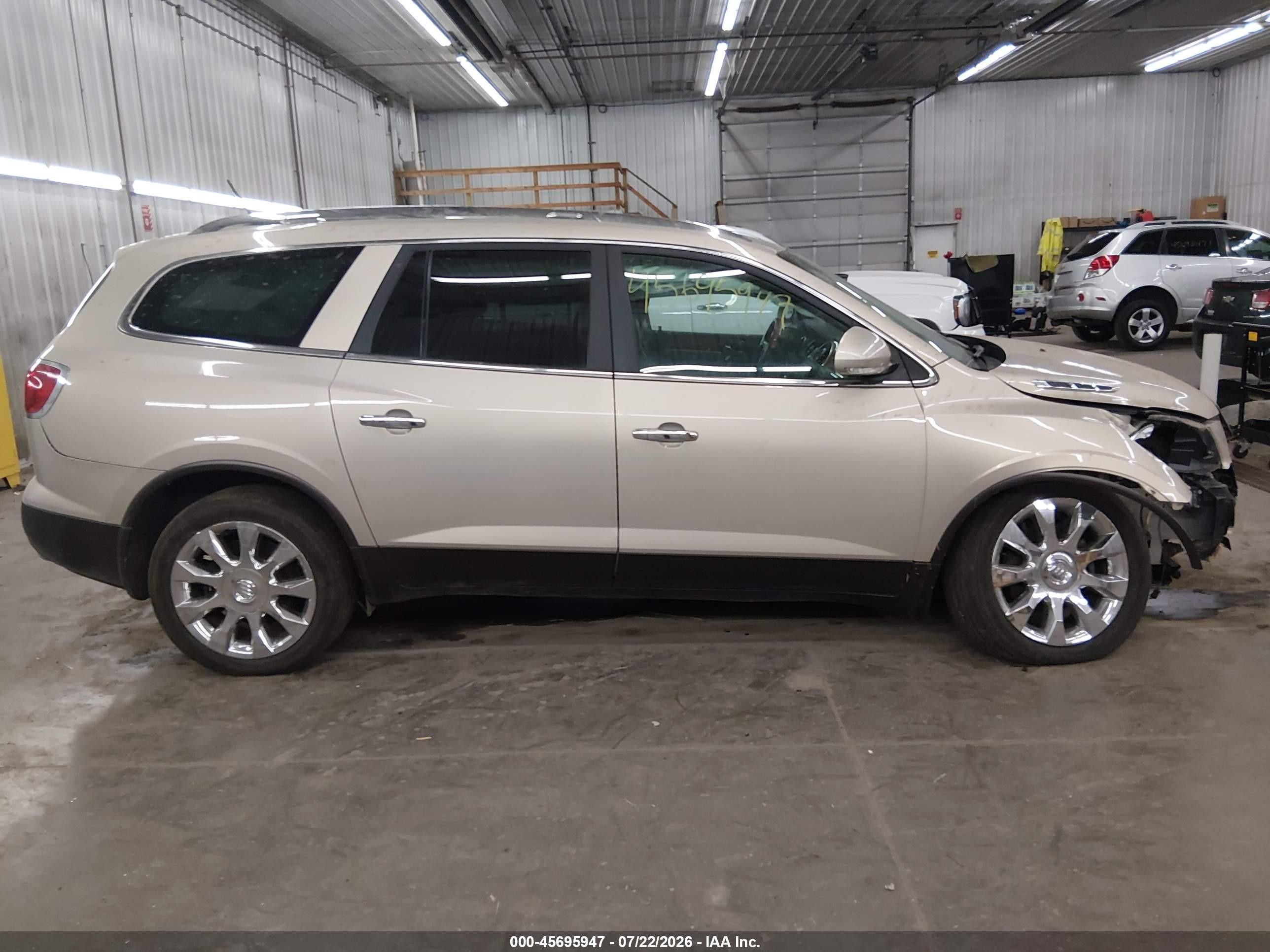 2012 Buick Enclave Premium Beige vin: 5GAKVDEDXCJ122930