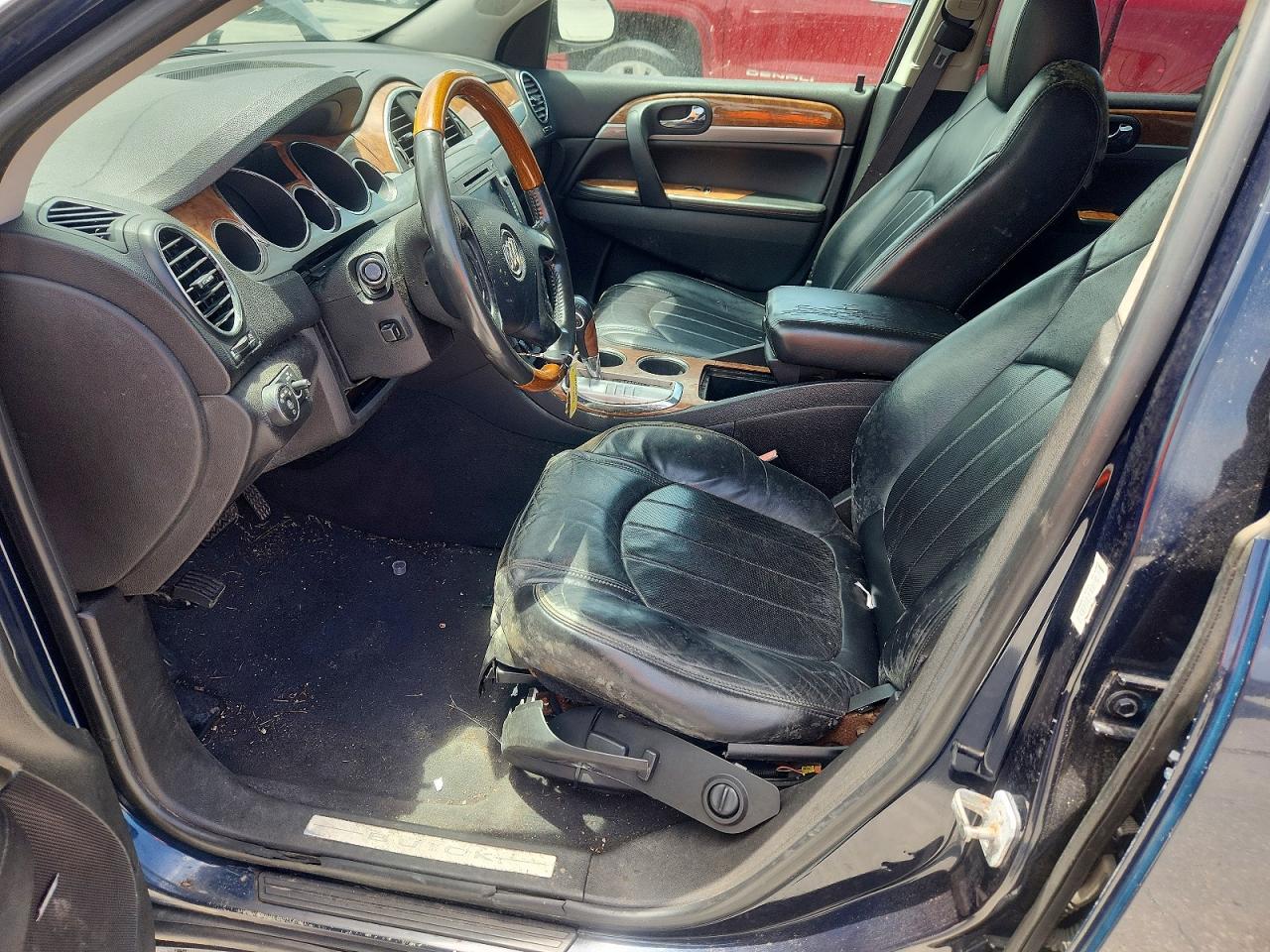 2012 Buick Enclave Синий vin: 5GAKVDEDXCJ289837