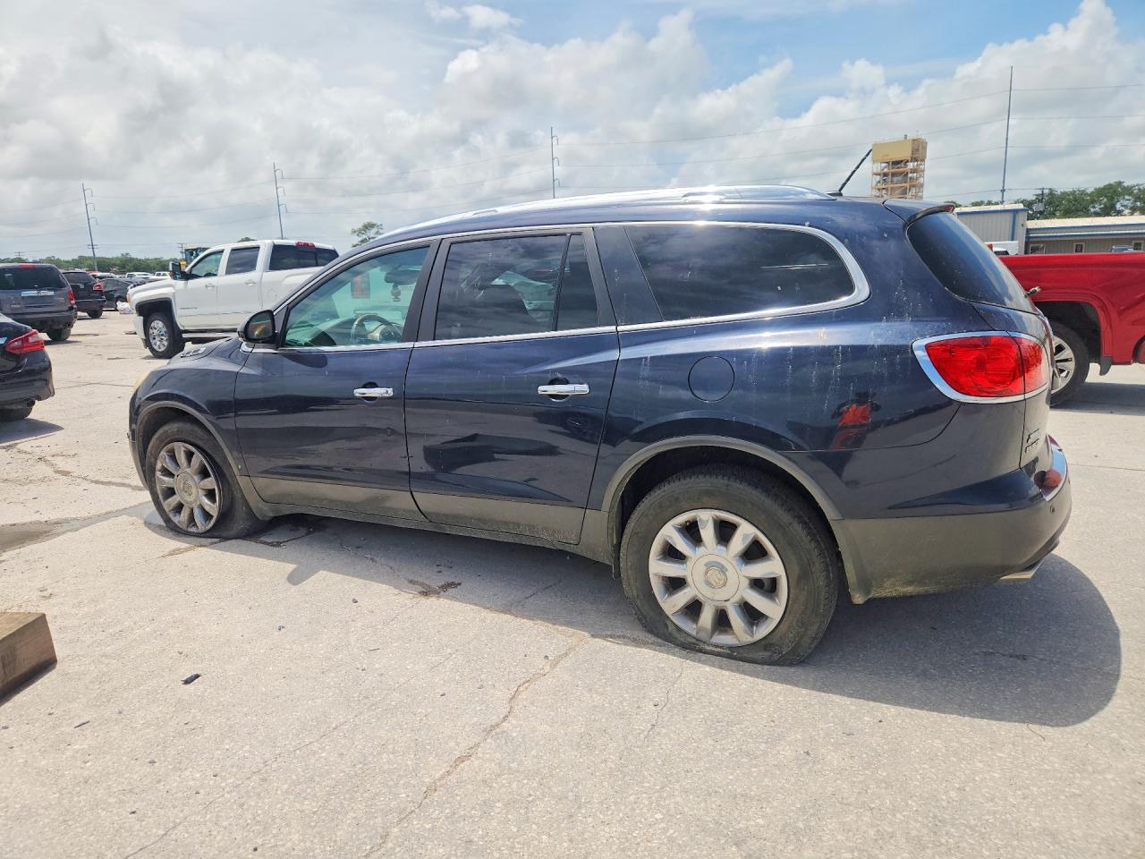 2012 Buick Enclave Синий vin: 5GAKVDEDXCJ289837