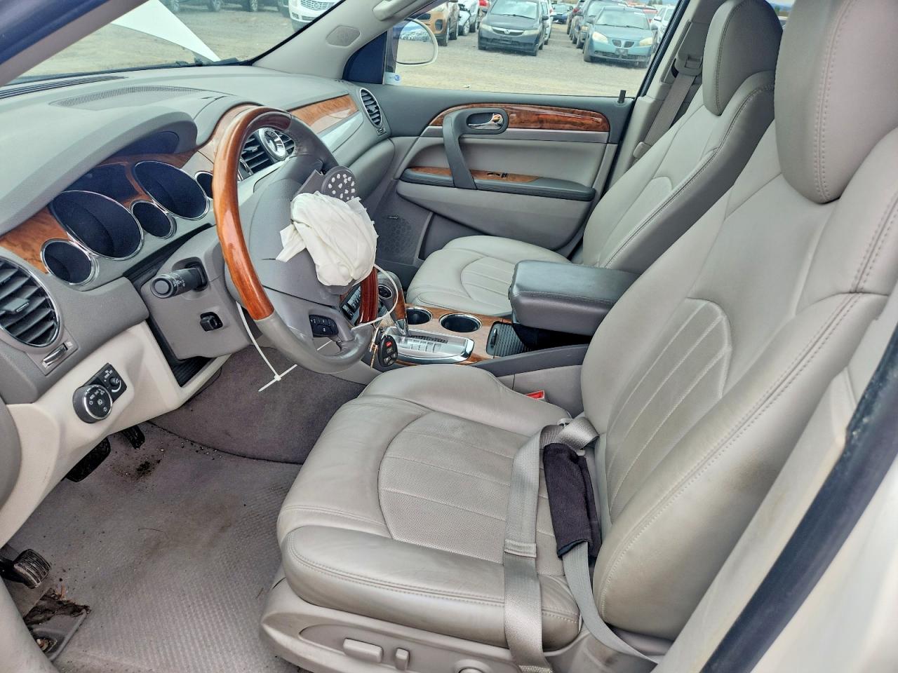 2012 Buick Enclave Белый vin: 5GAKVDEDXCJ358381