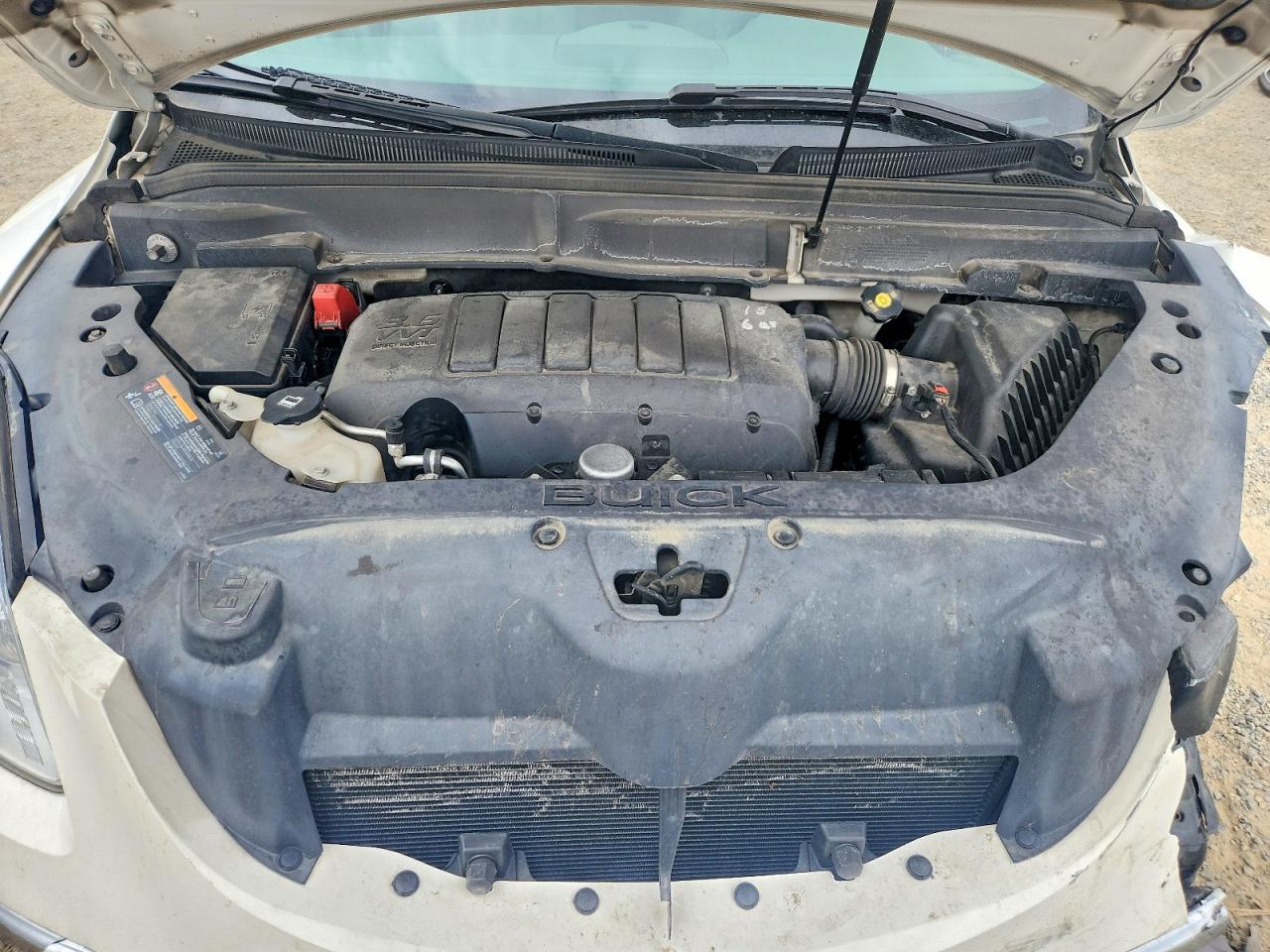 2012 Buick Enclave Белый vin: 5GAKVDEDXCJ358381