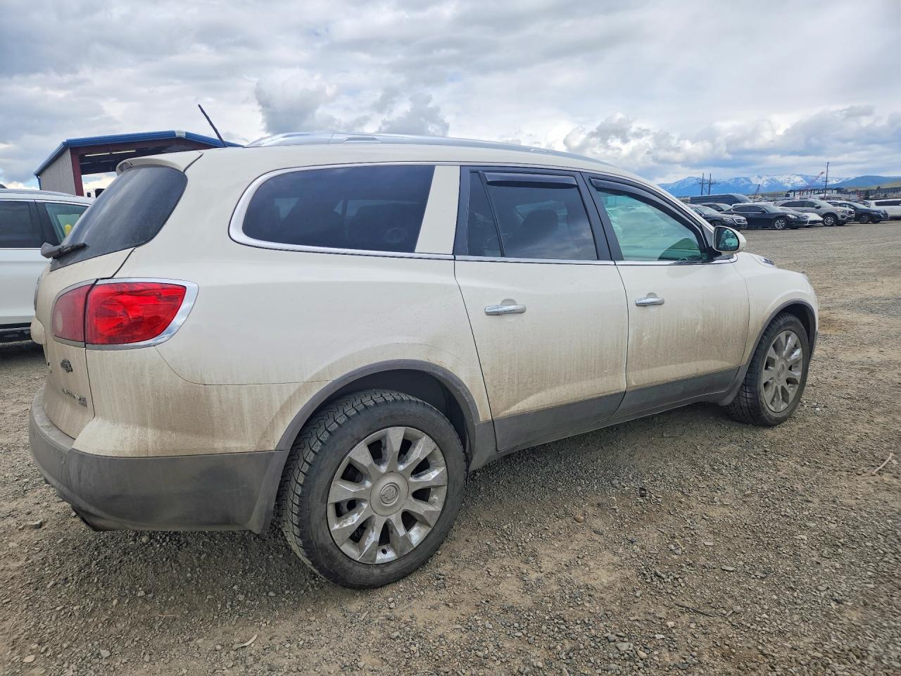 2012 Buick Enclave Белый vin: 5GAKVDEDXCJ358381