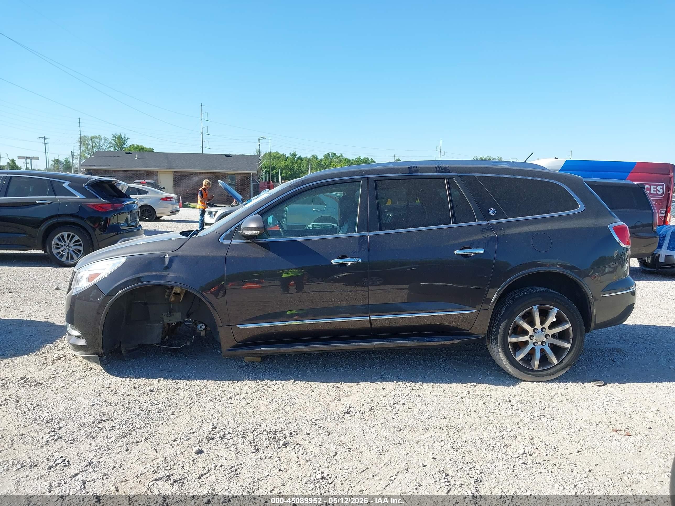 2013 Buick Enclave Premium Gray vin: 5GAKVDKD3DJ233938