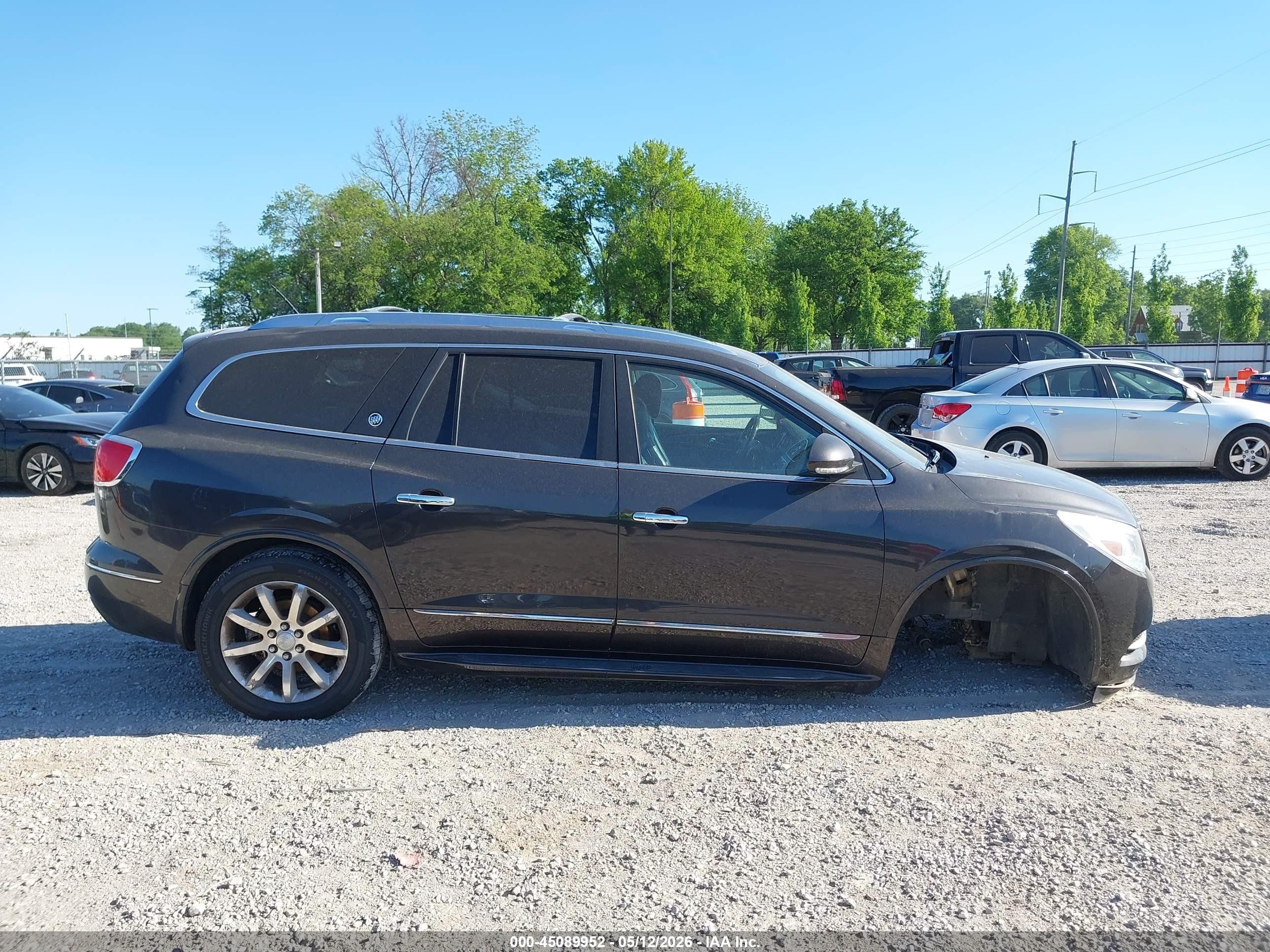 2013 Buick Enclave Premium Gray vin: 5GAKVDKD3DJ233938