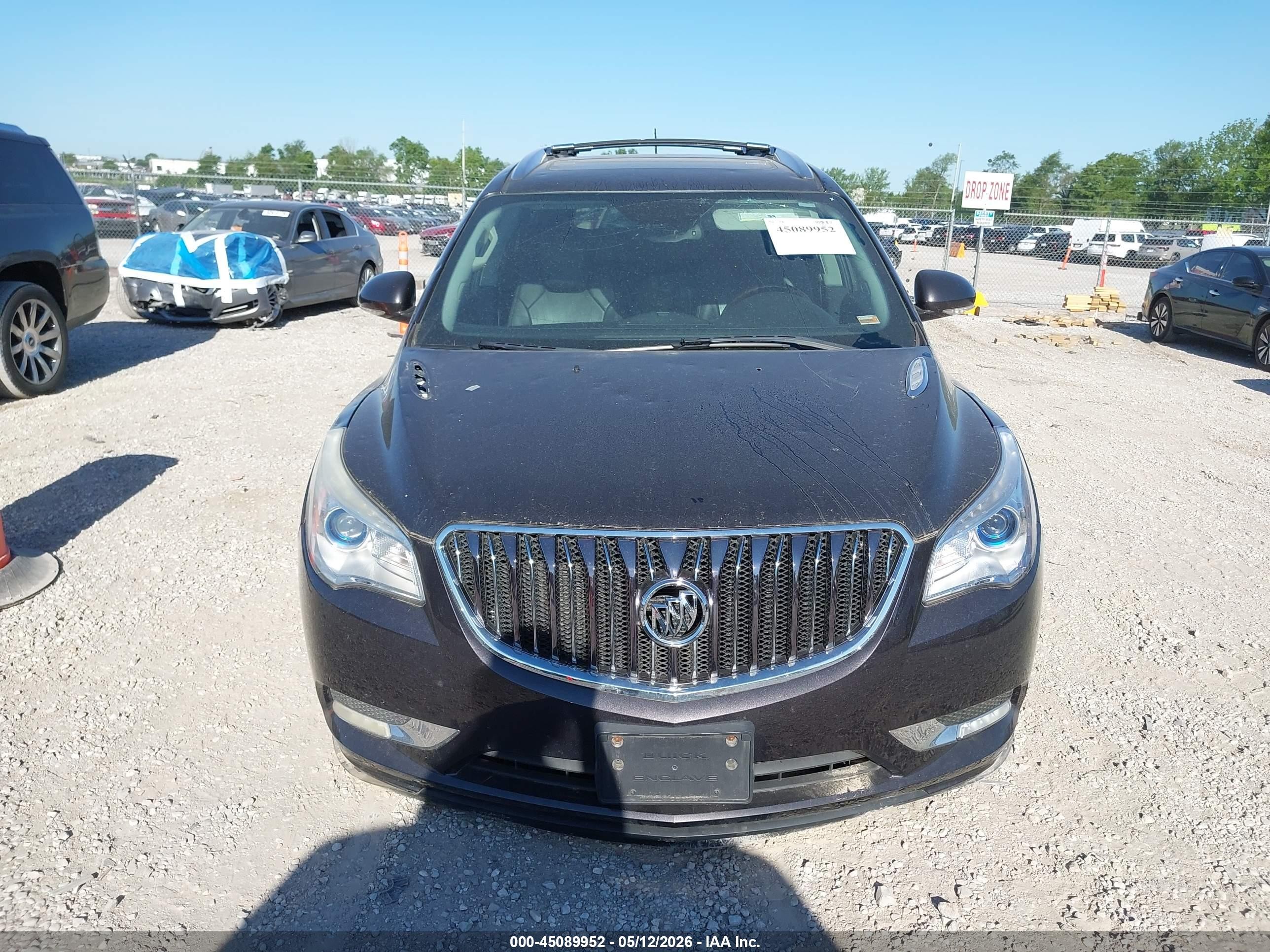 2013 Buick Enclave Premium Gray vin: 5GAKVDKD3DJ233938