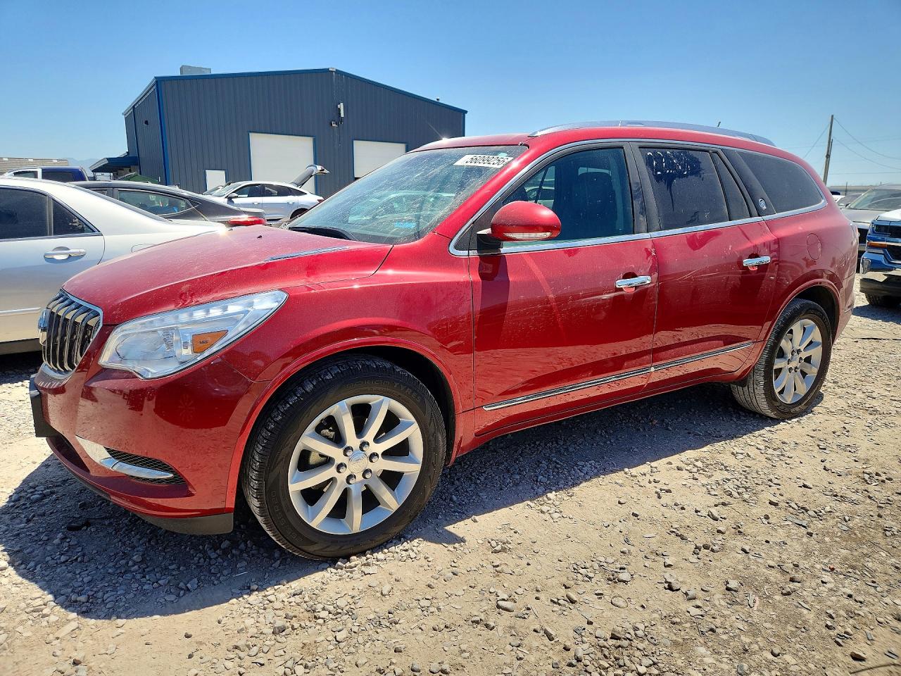 2013 Buick Enclave Red vin: 5GAKVDKD5DJ160247