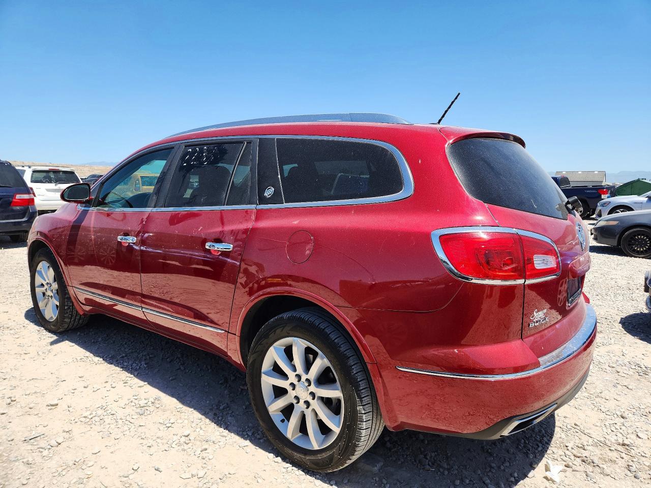 2013 Buick Enclave Red vin: 5GAKVDKD5DJ160247