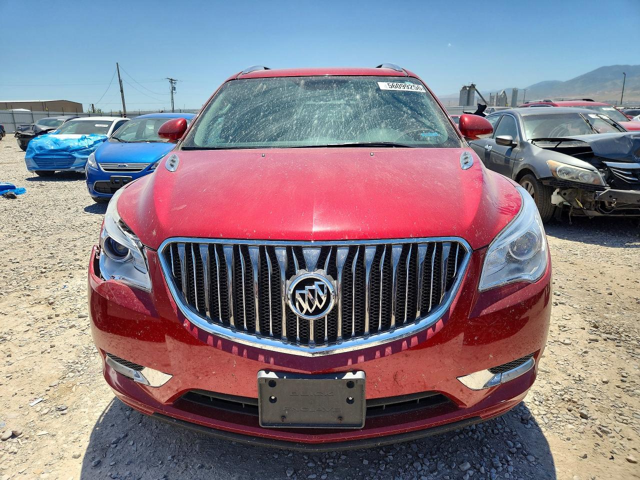 2013 Buick Enclave Red vin: 5GAKVDKD5DJ160247