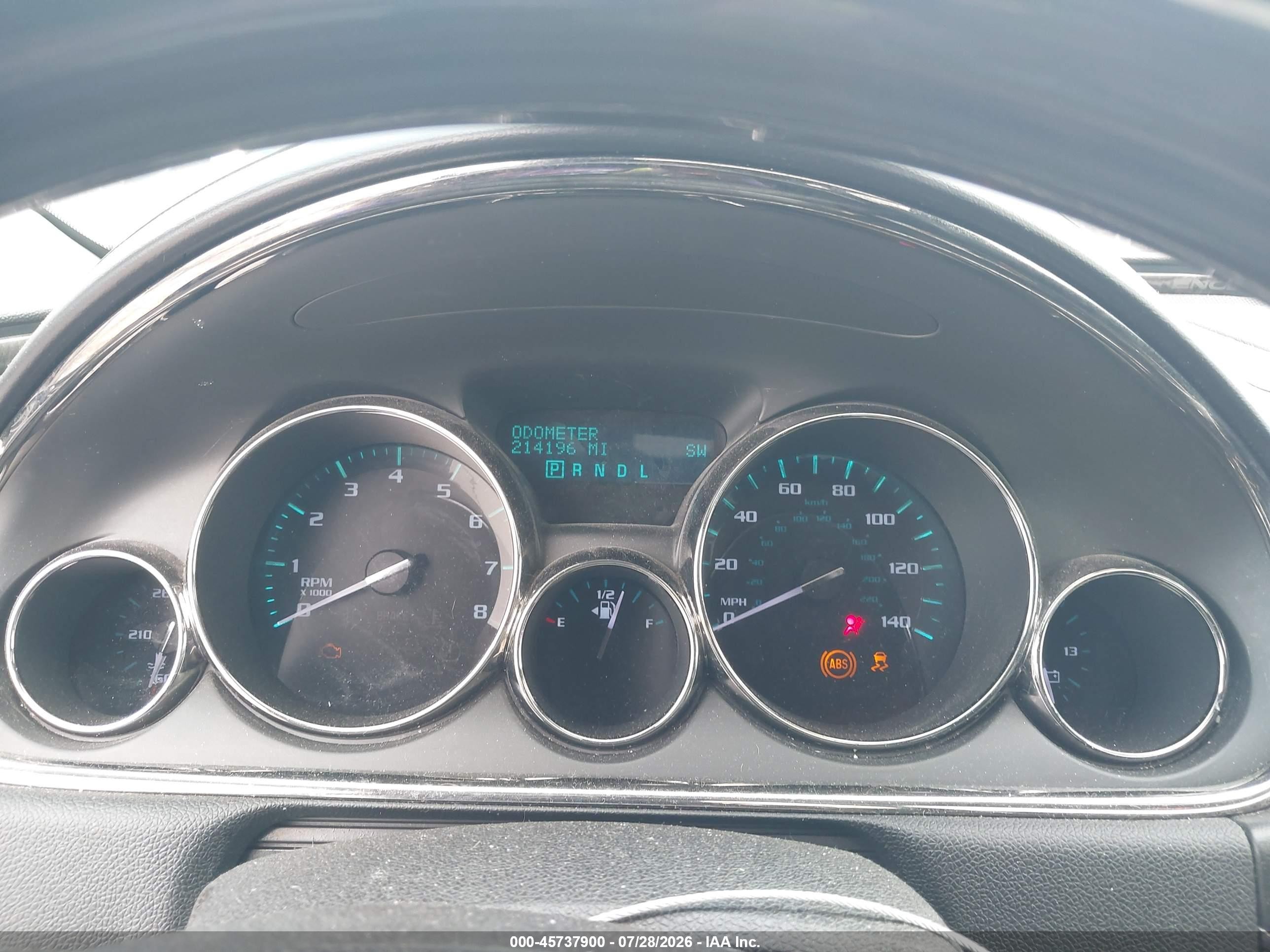 2013 Buick Enclave Premium Черный vin: 5GAKVDKD6DJ179518