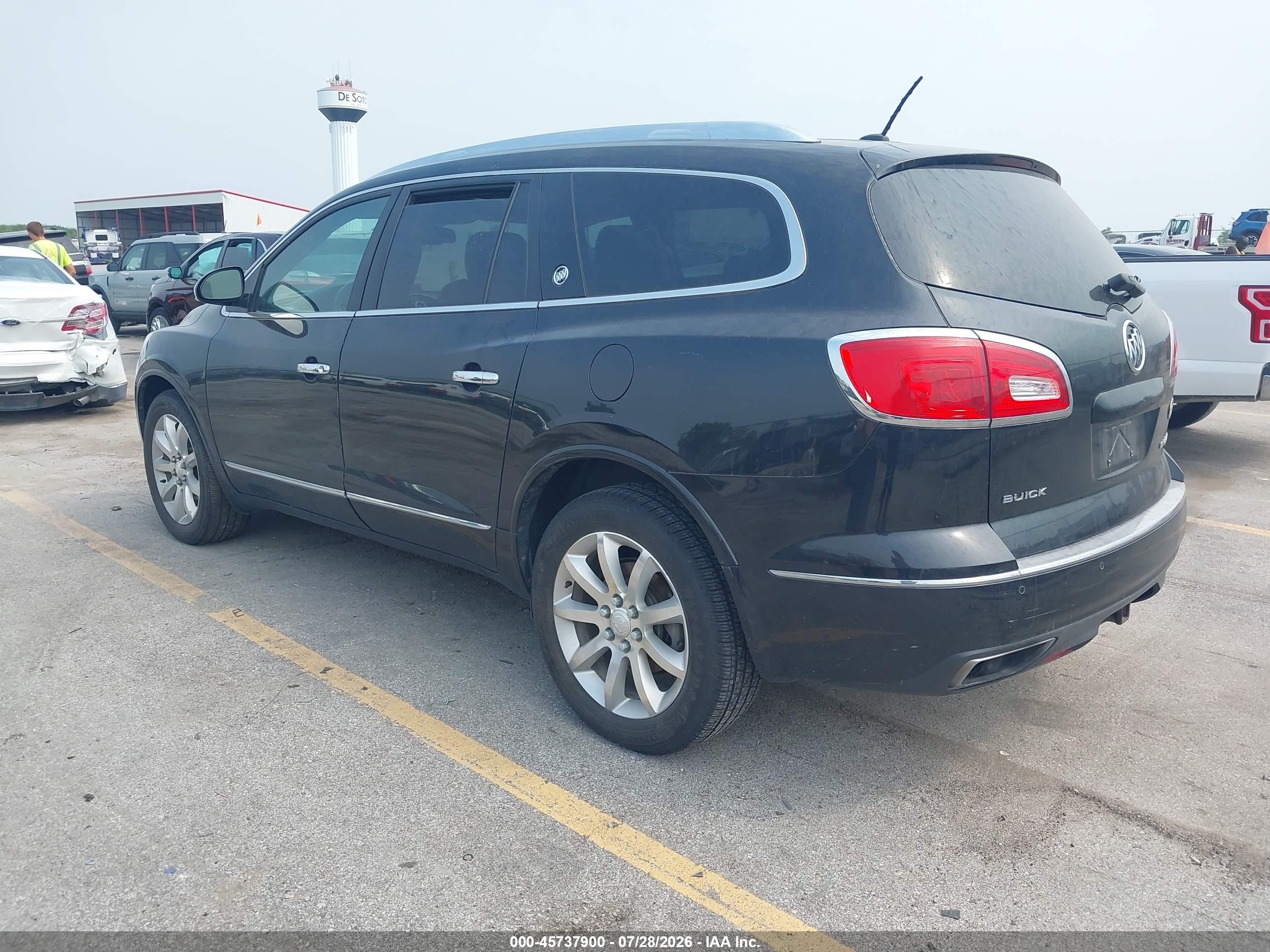 2013 Buick Enclave Premium Черный vin: 5GAKVDKD6DJ179518