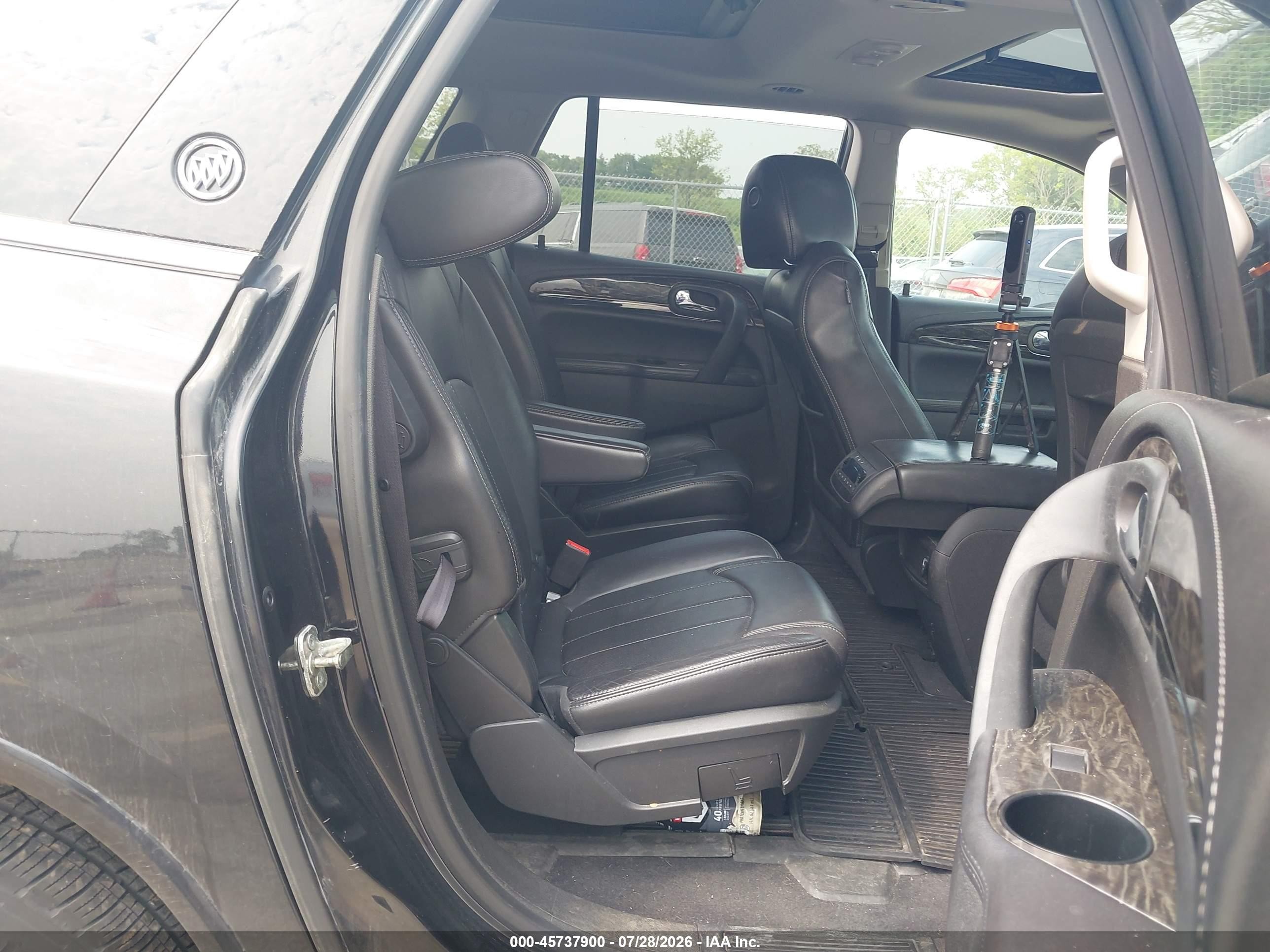 2013 Buick Enclave Premium Черный vin: 5GAKVDKD6DJ179518