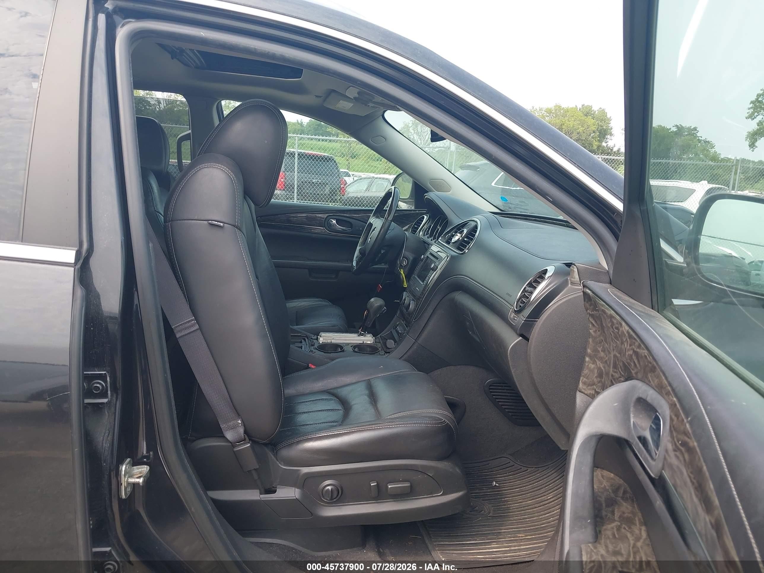 2013 Buick Enclave Premium Черный vin: 5GAKVDKD6DJ179518