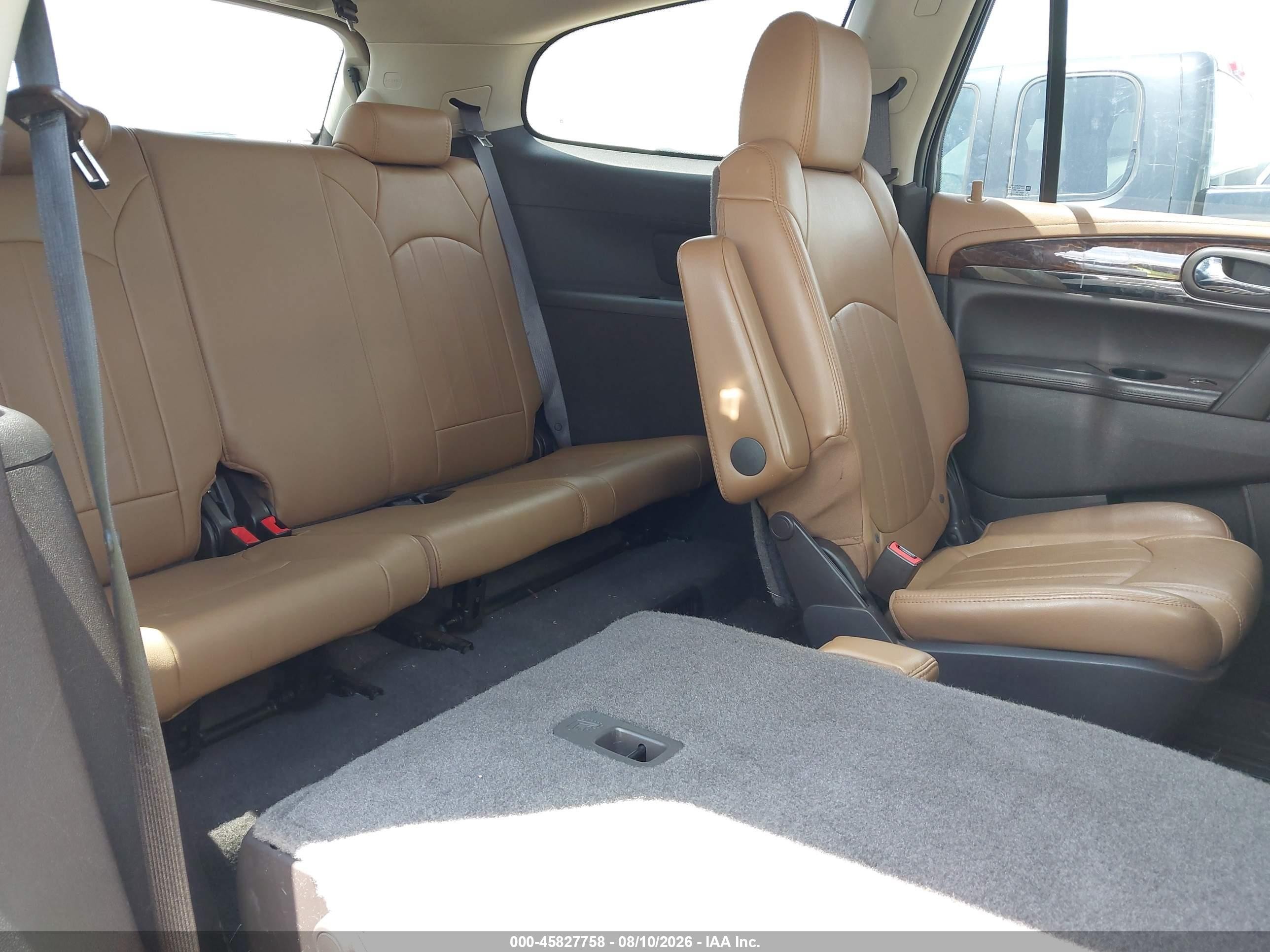 2013 Buick Enclave Premium White vin: 5GAKVDKD7DJ150352