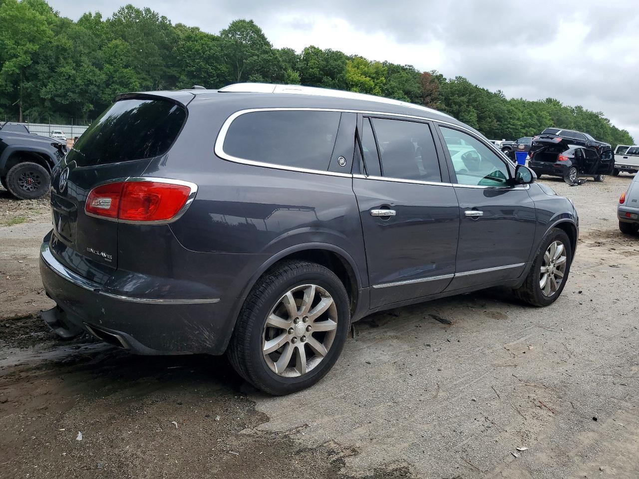 2013 Buick Enclave Gray vin: 5GAKVDKD7DJ186316