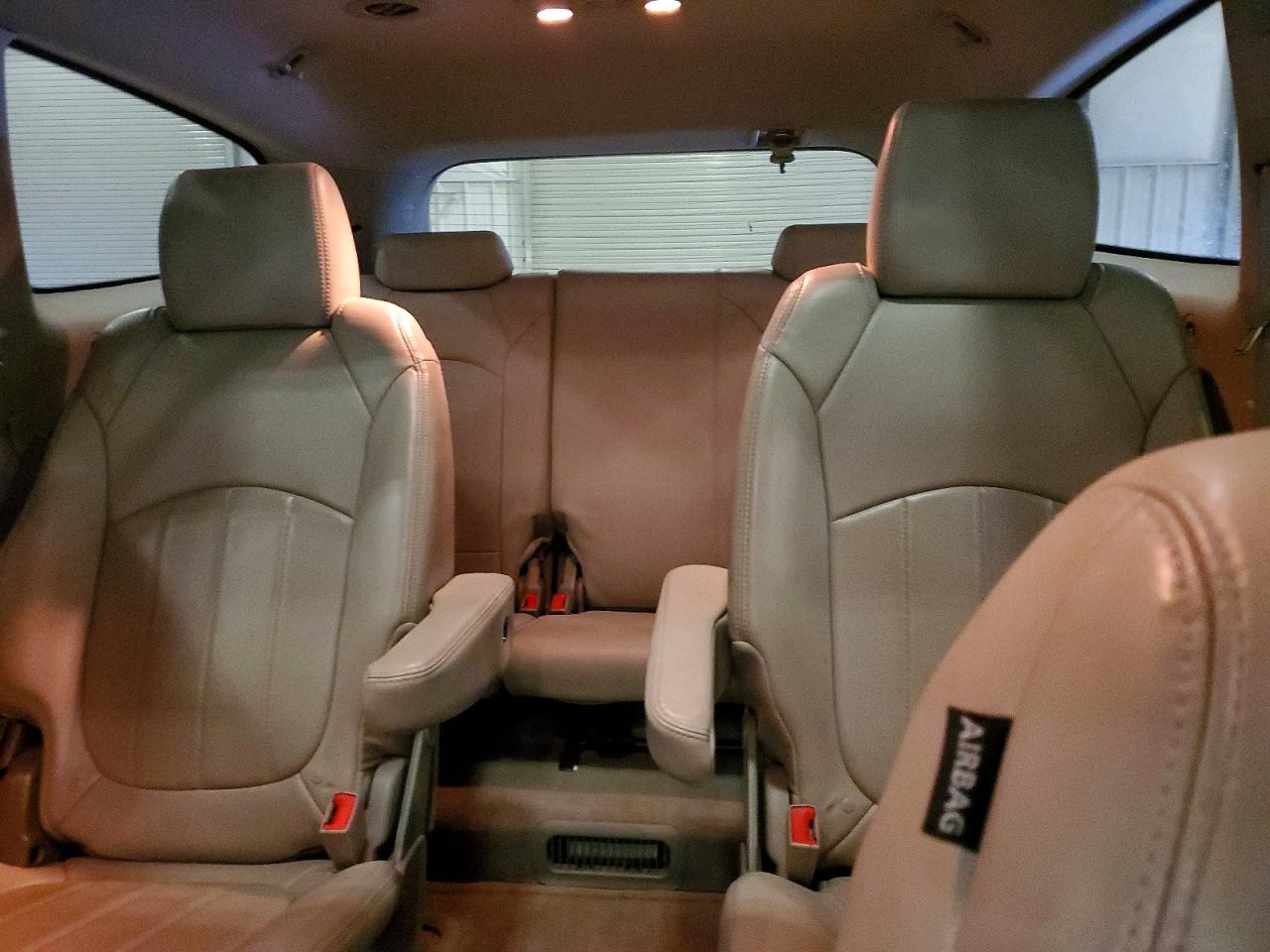 2013 Buick Enclave White vin: 5GAKVDKD7DJ213269