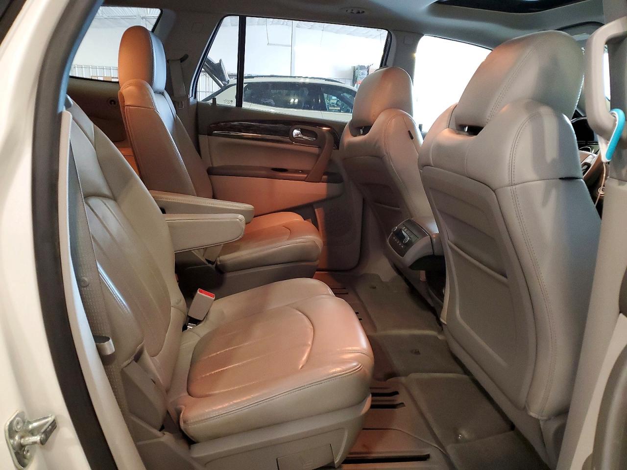 2013 Buick Enclave White vin: 5GAKVDKD7DJ213269