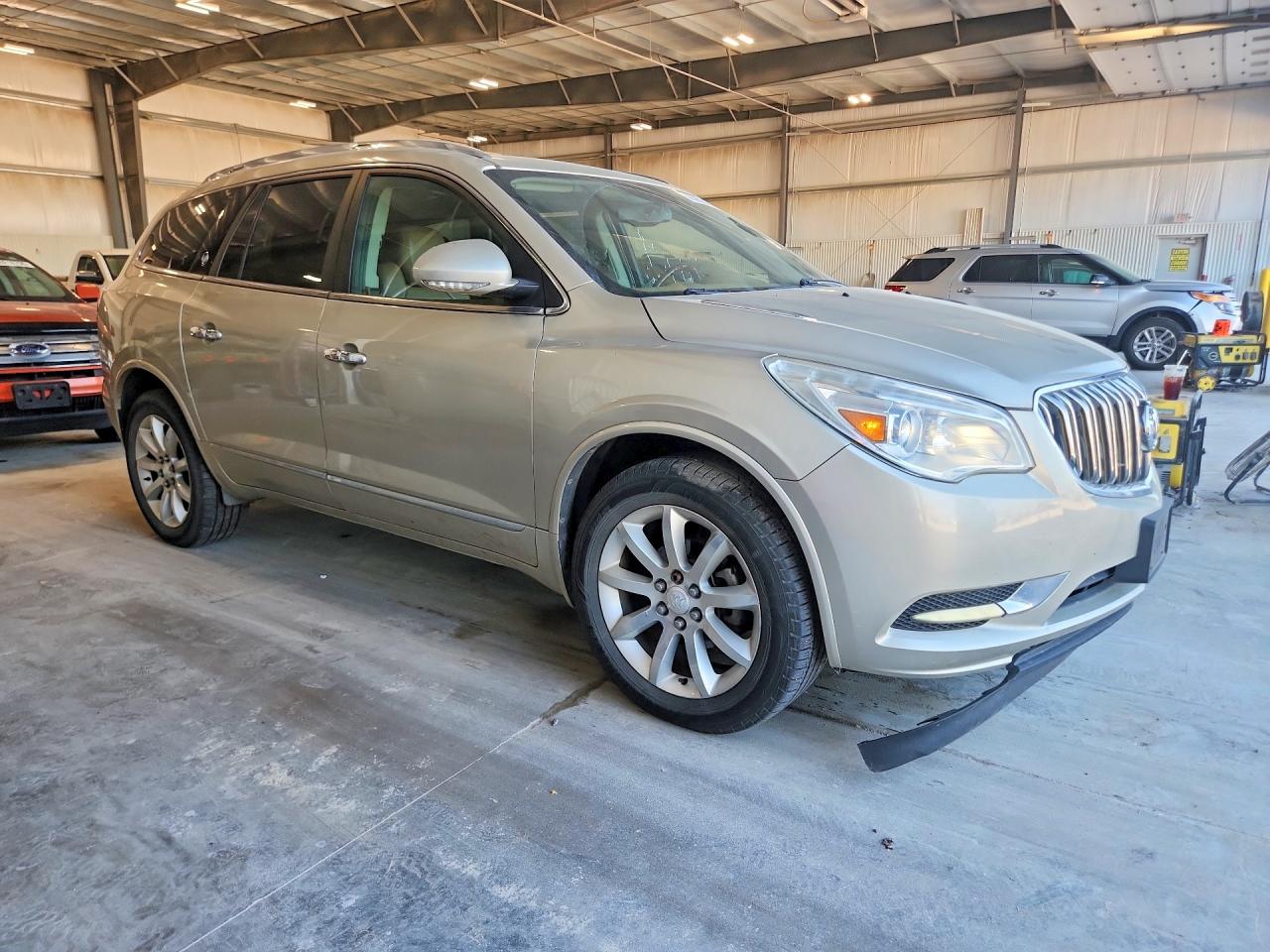 2013 Buick Enclave Beige vin: 5GAKVDKD7DJ225101