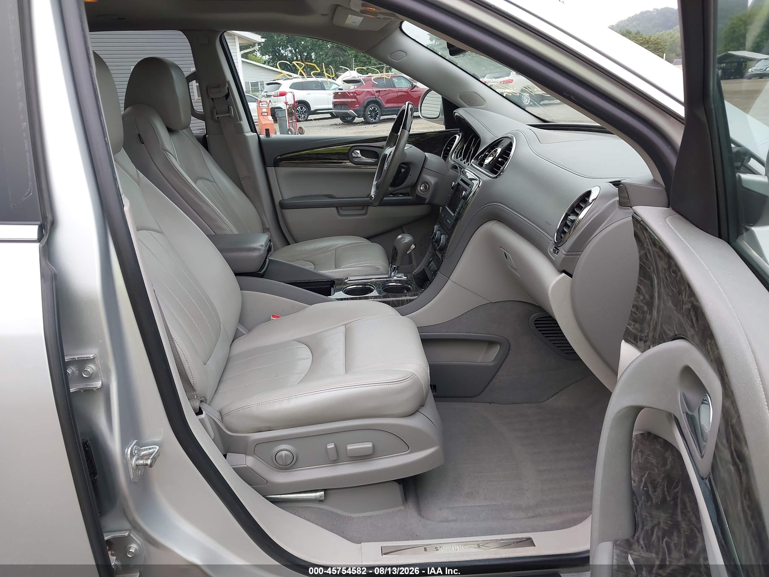 2013 Buick Enclave Premium Silver vin: 5GAKVDKD8DJ124424