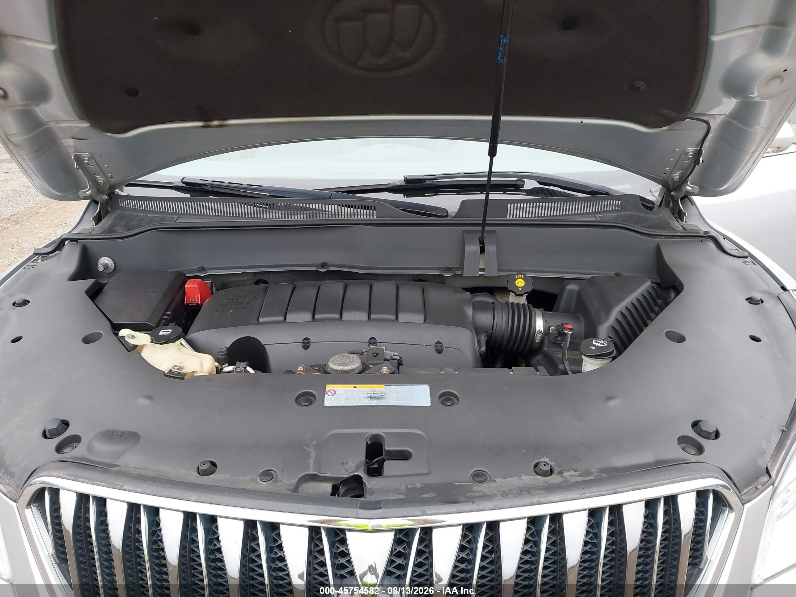 2013 Buick Enclave Premium Silver vin: 5GAKVDKD8DJ124424