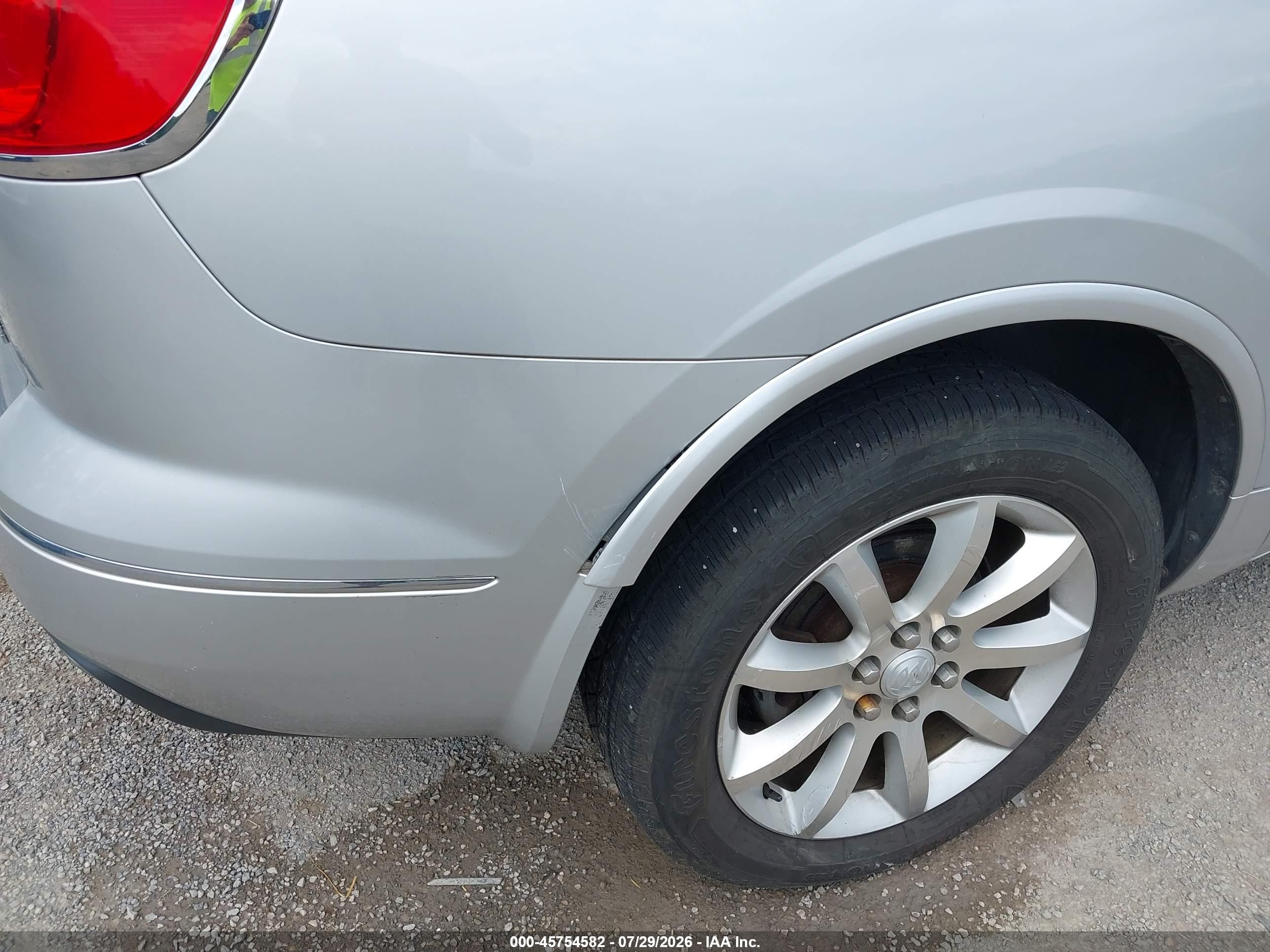 2013 Buick Enclave Premium Silver vin: 5GAKVDKD8DJ124424