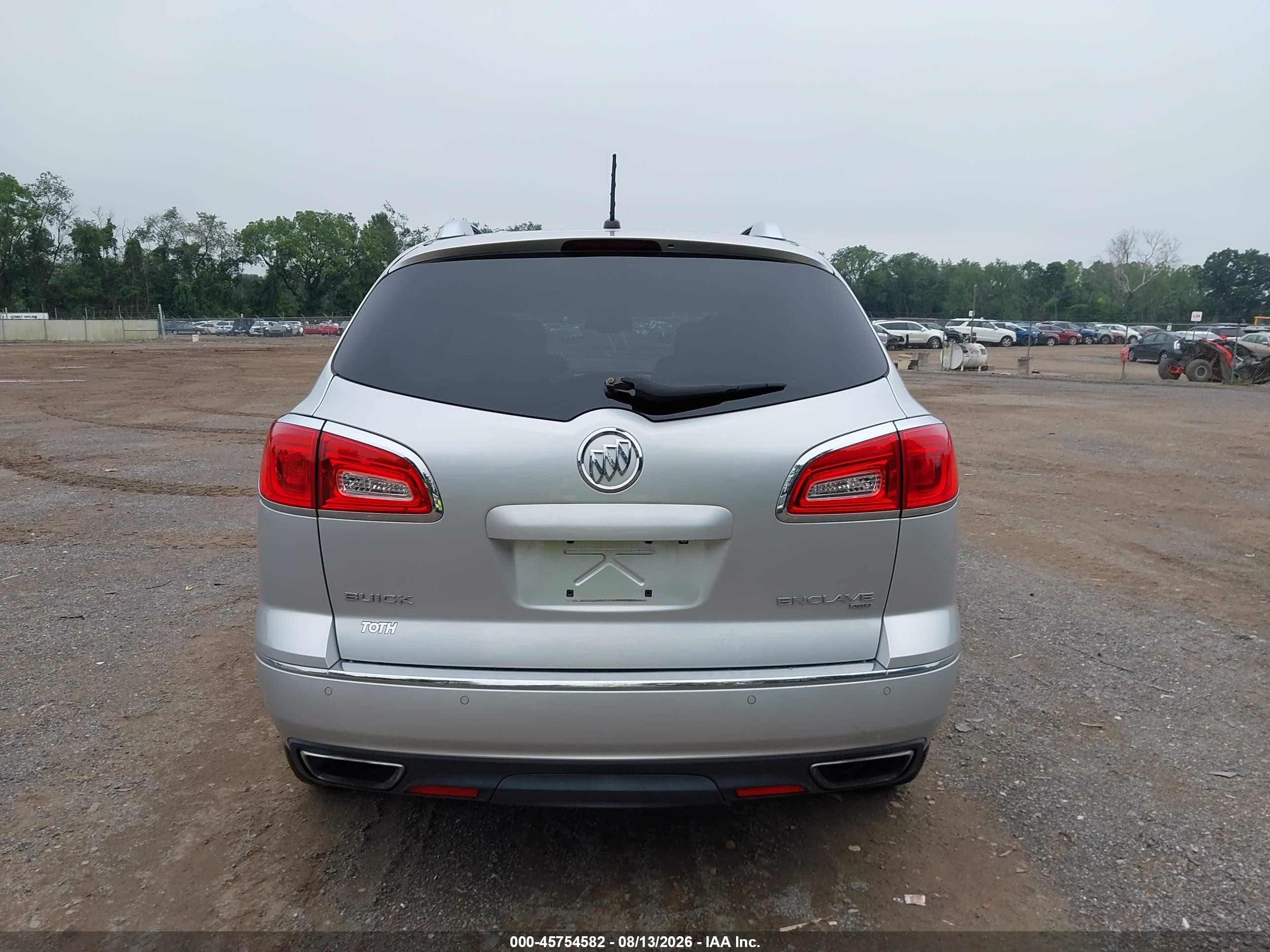 2013 Buick Enclave Premium Silver vin: 5GAKVDKD8DJ124424