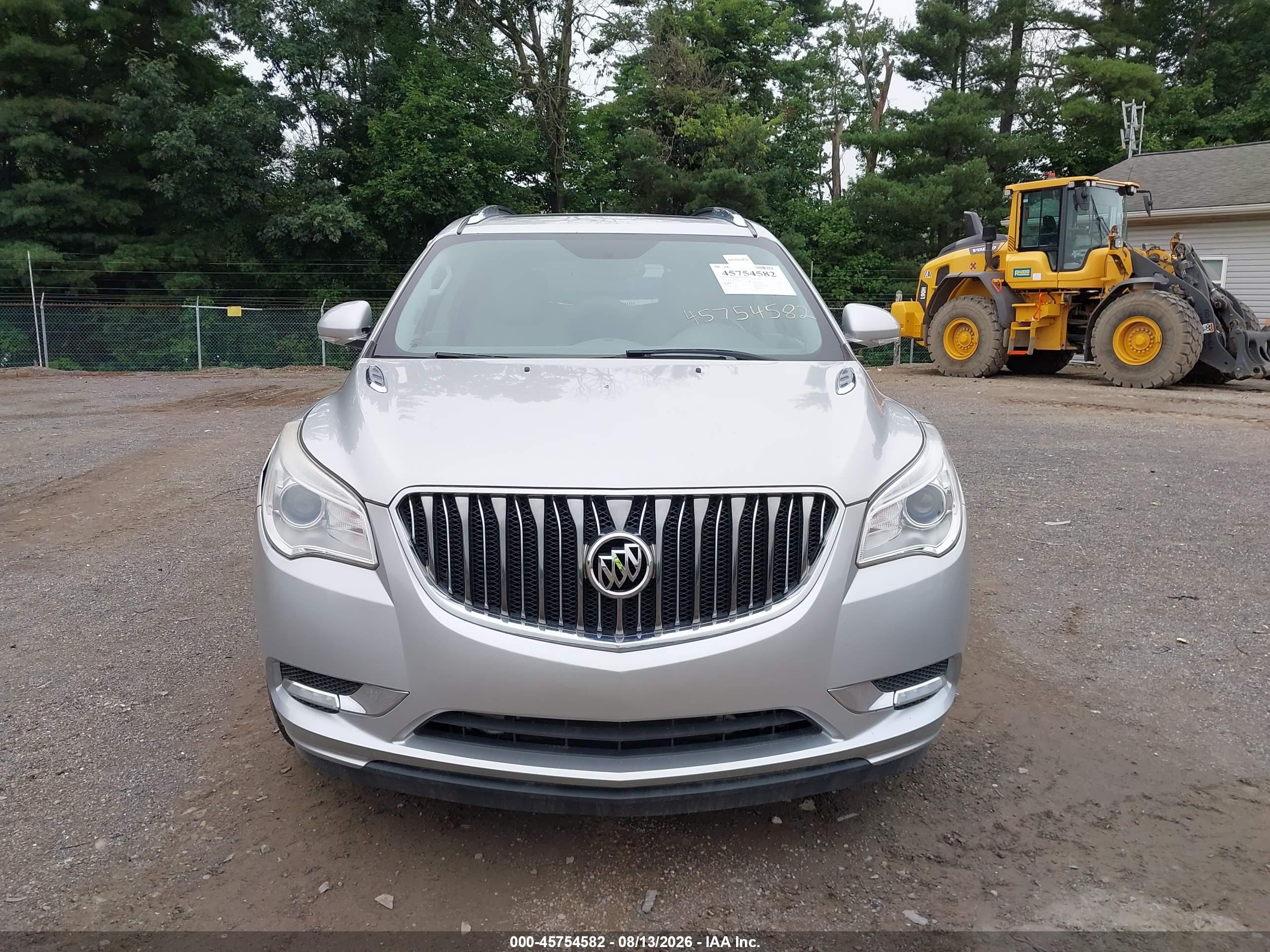 2013 Buick Enclave Premium Silver vin: 5GAKVDKD8DJ124424
