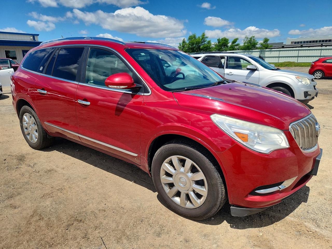 2013 Buick Enclave Red vin: 5GAKVDKD8DJ171257