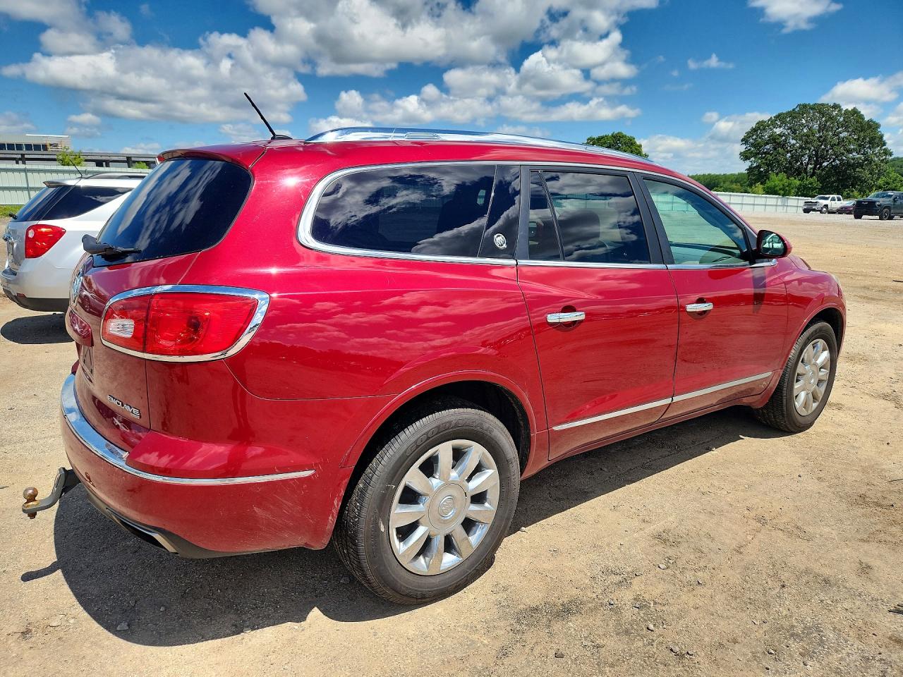2013 Buick Enclave Red vin: 5GAKVDKD8DJ171257