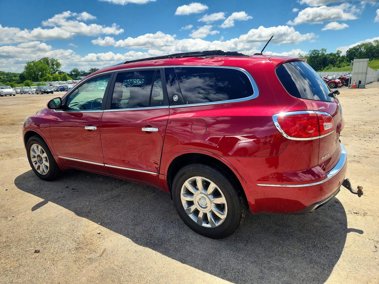 2013 Buick Enclave Red vin: 5GAKVDKD8DJ171257