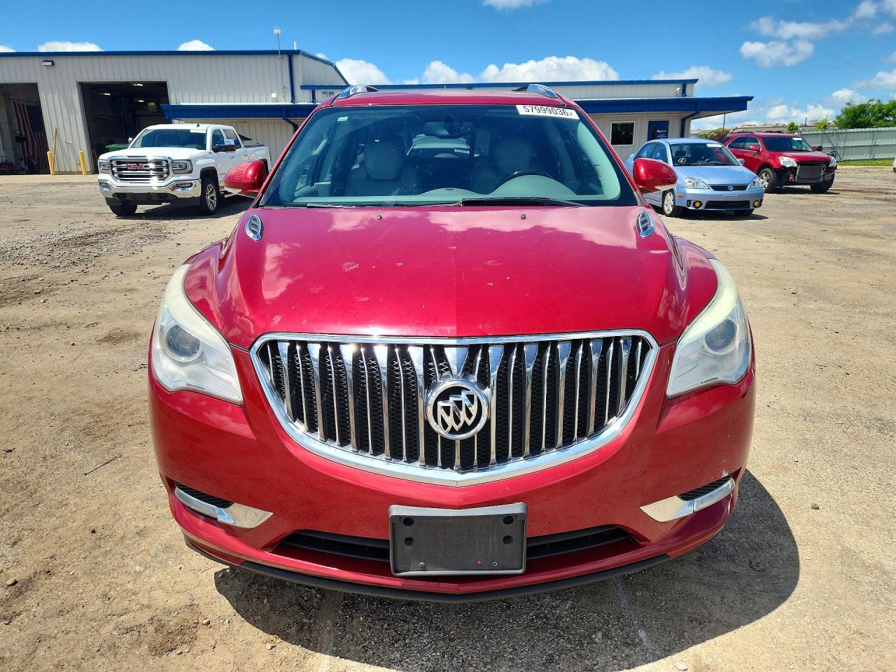 2013 Buick Enclave Red vin: 5GAKVDKD8DJ171257