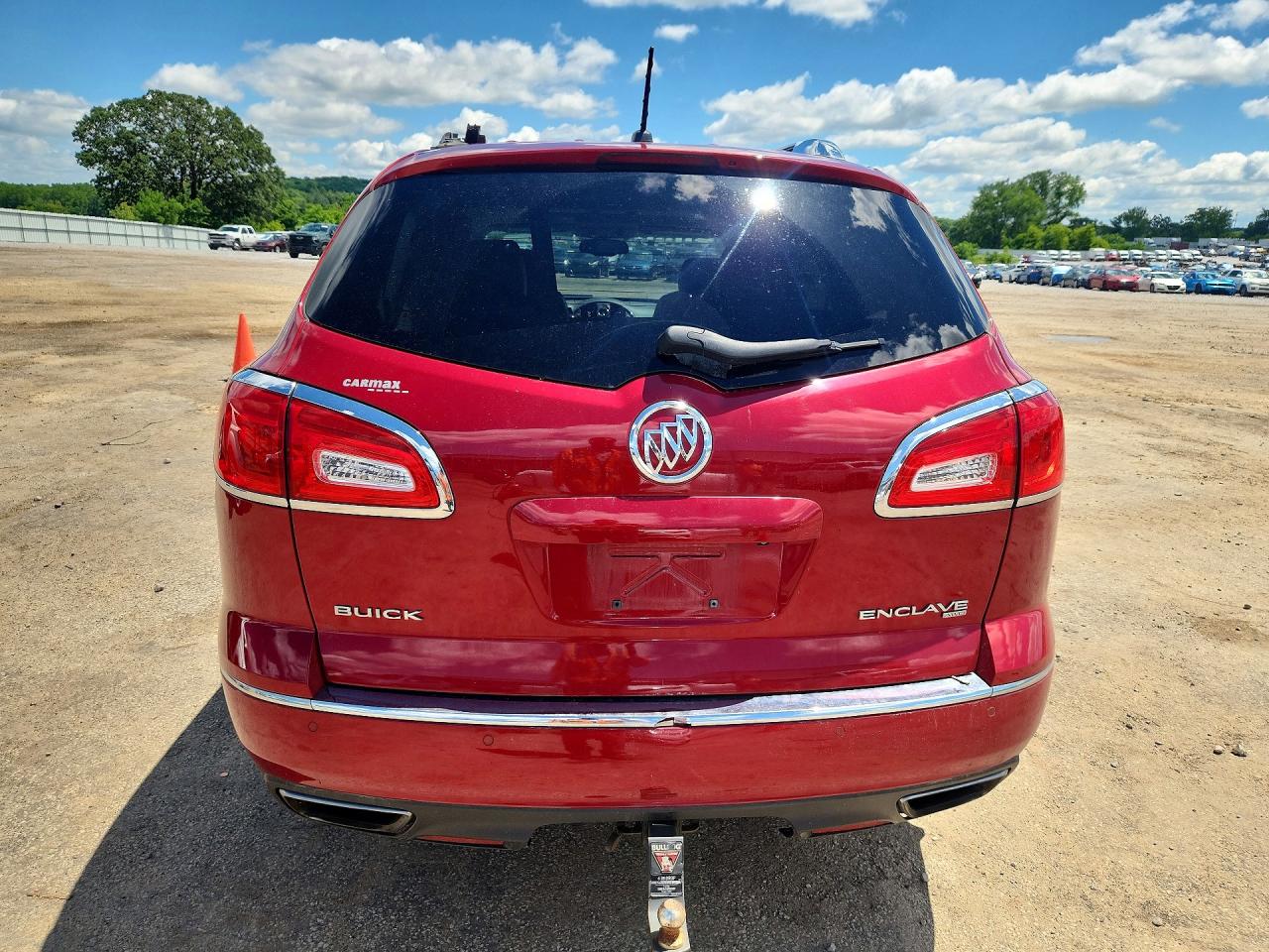 2013 Buick Enclave Red vin: 5GAKVDKD8DJ171257