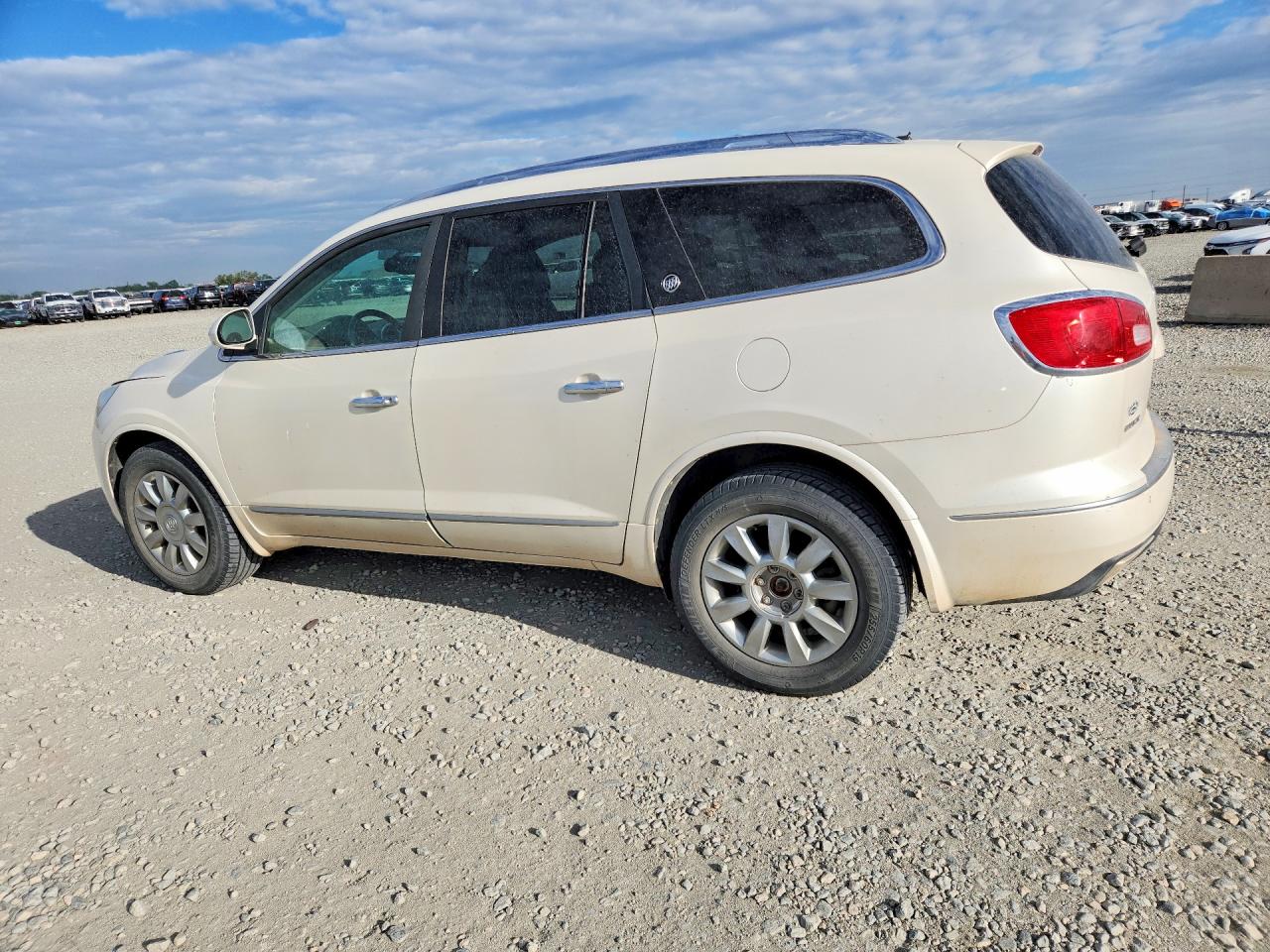 2013 Buick Enclave Белый vin: 5GAKVDKD8DJ177382