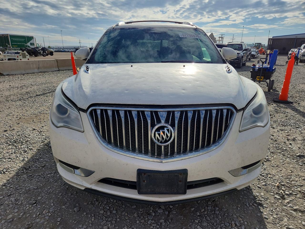 2013 Buick Enclave Белый vin: 5GAKVDKD8DJ177382