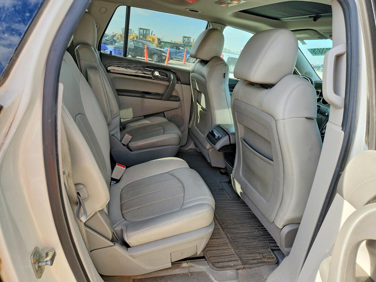 2013 Buick Enclave Белый vin: 5GAKVDKD8DJ177382