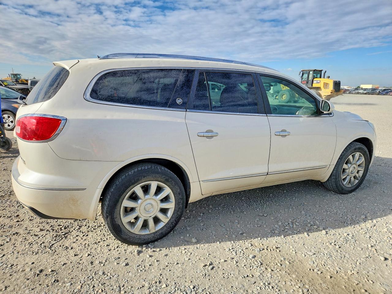 2013 Buick Enclave Белый vin: 5GAKVDKD8DJ177382