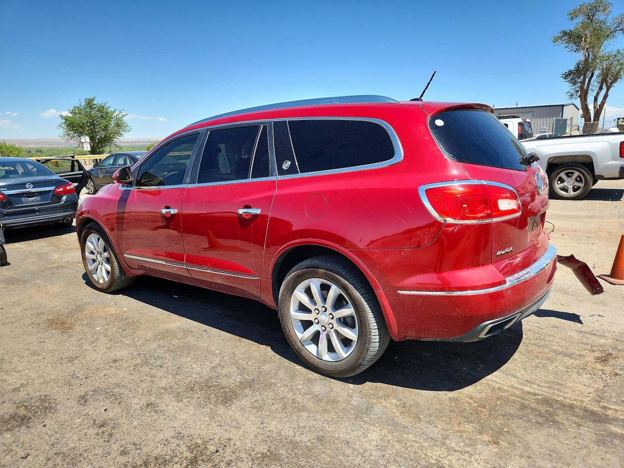 2013 Buick Enclave Красный vin: 5GAKVDKD8DJ207545
