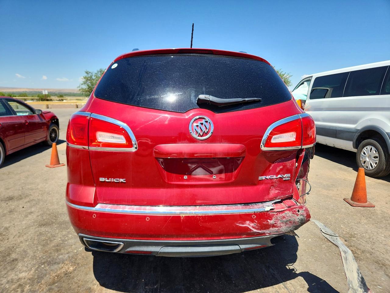 2013 Buick Enclave Красный vin: 5GAKVDKD8DJ207545
