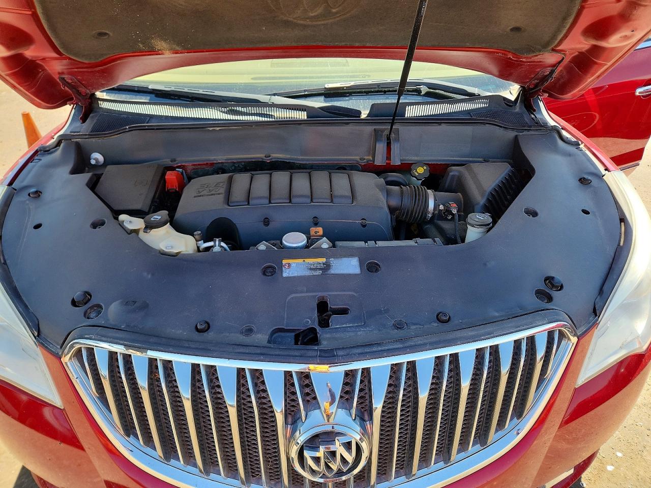 2013 Buick Enclave Красный vin: 5GAKVDKD8DJ207545